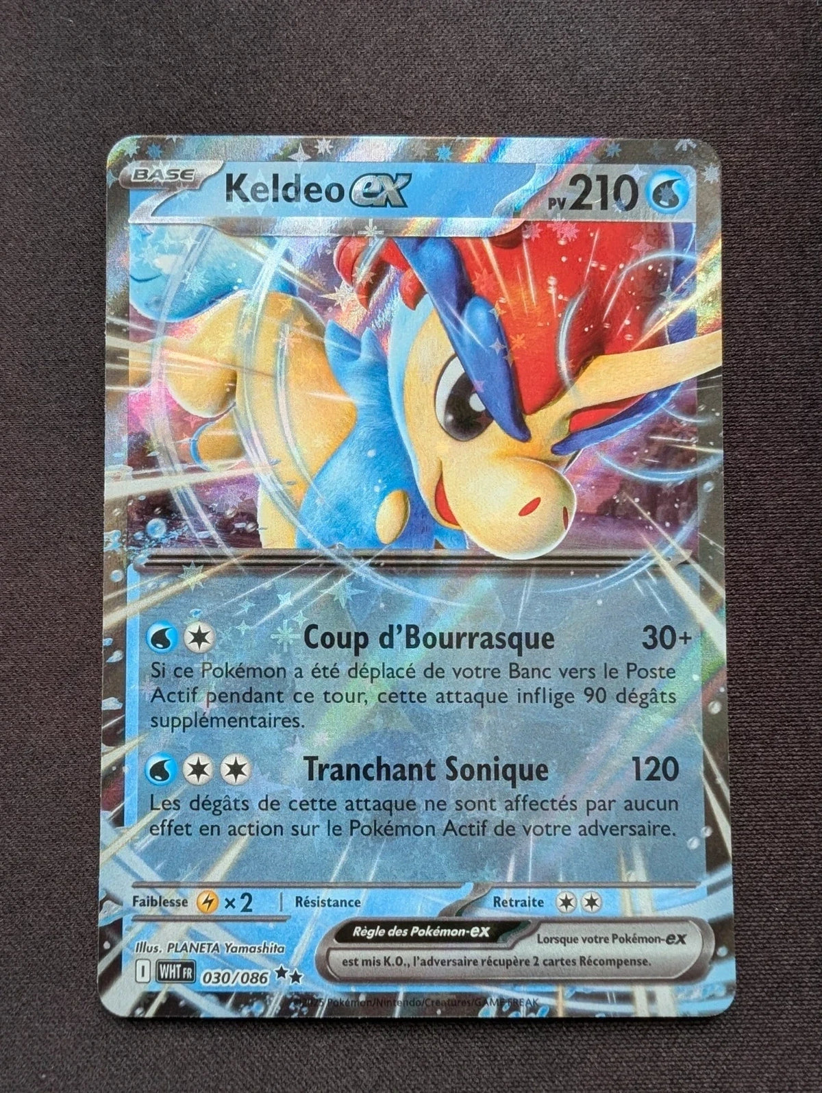 Keldeo Ex 030/086 WHT #CL-294