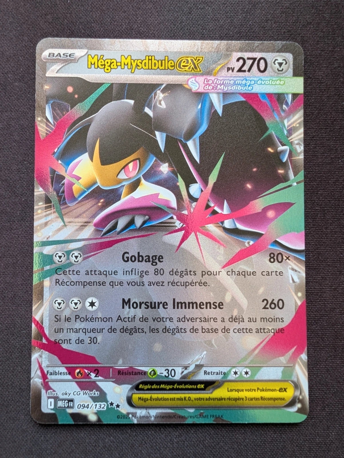 Méga-Mysdibule ex 094/132 MEG #CL-25-2