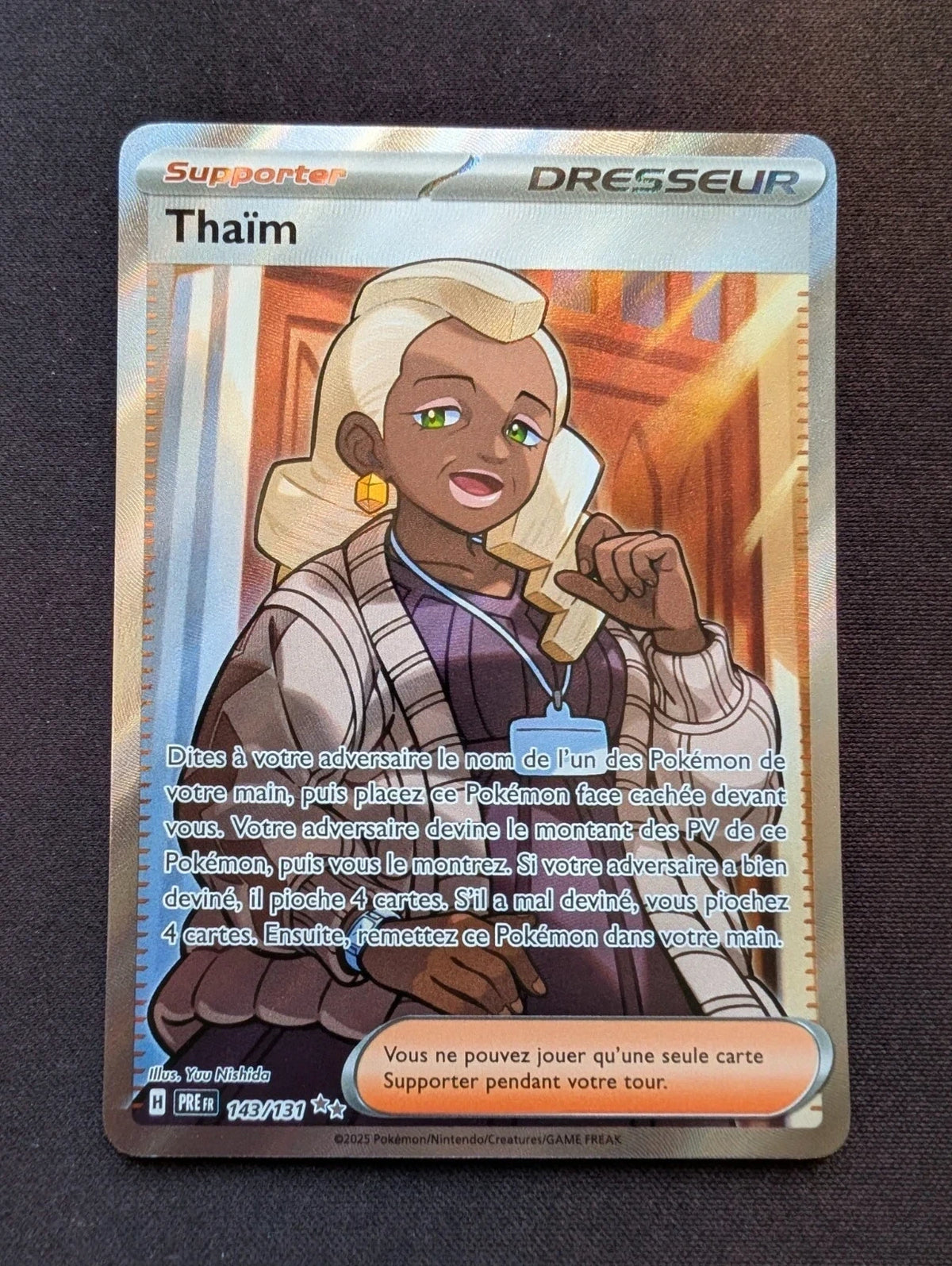 Thaïm dresseur 143/131 PRE #CL-A145