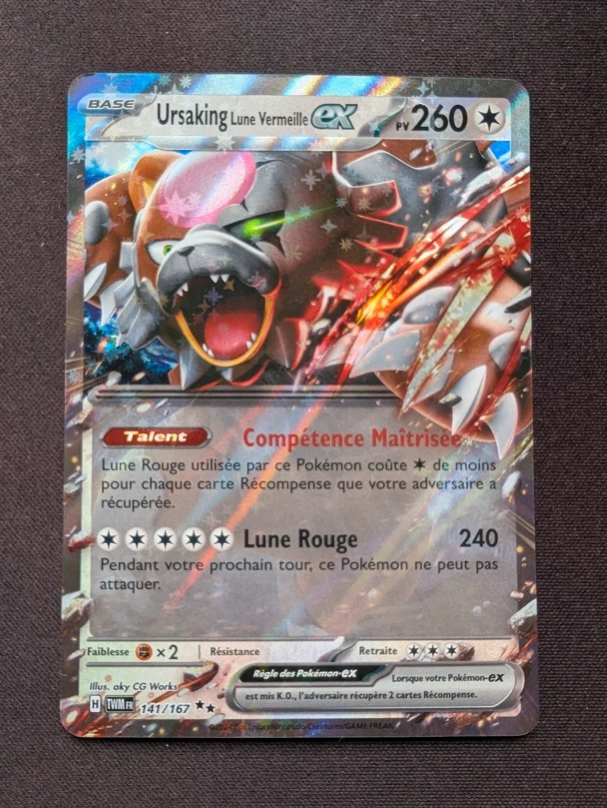 Ursaking Lune Vermeille ex 141/167 TWM #CL-294