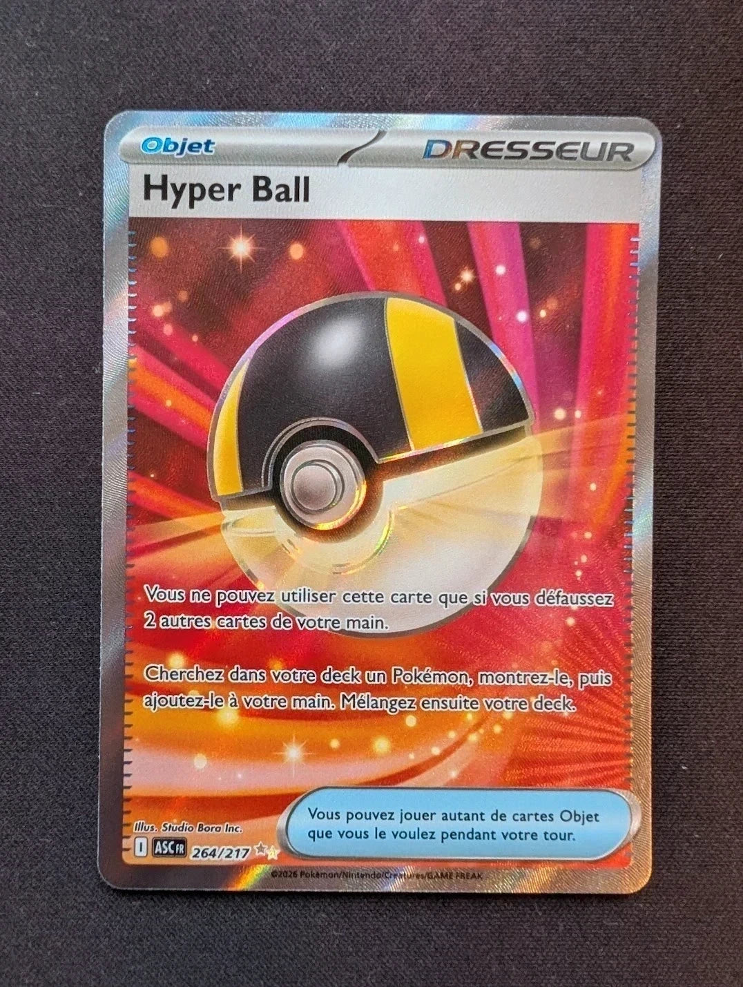 Hyper Ball dresseur 264/217 ASC #CL-86