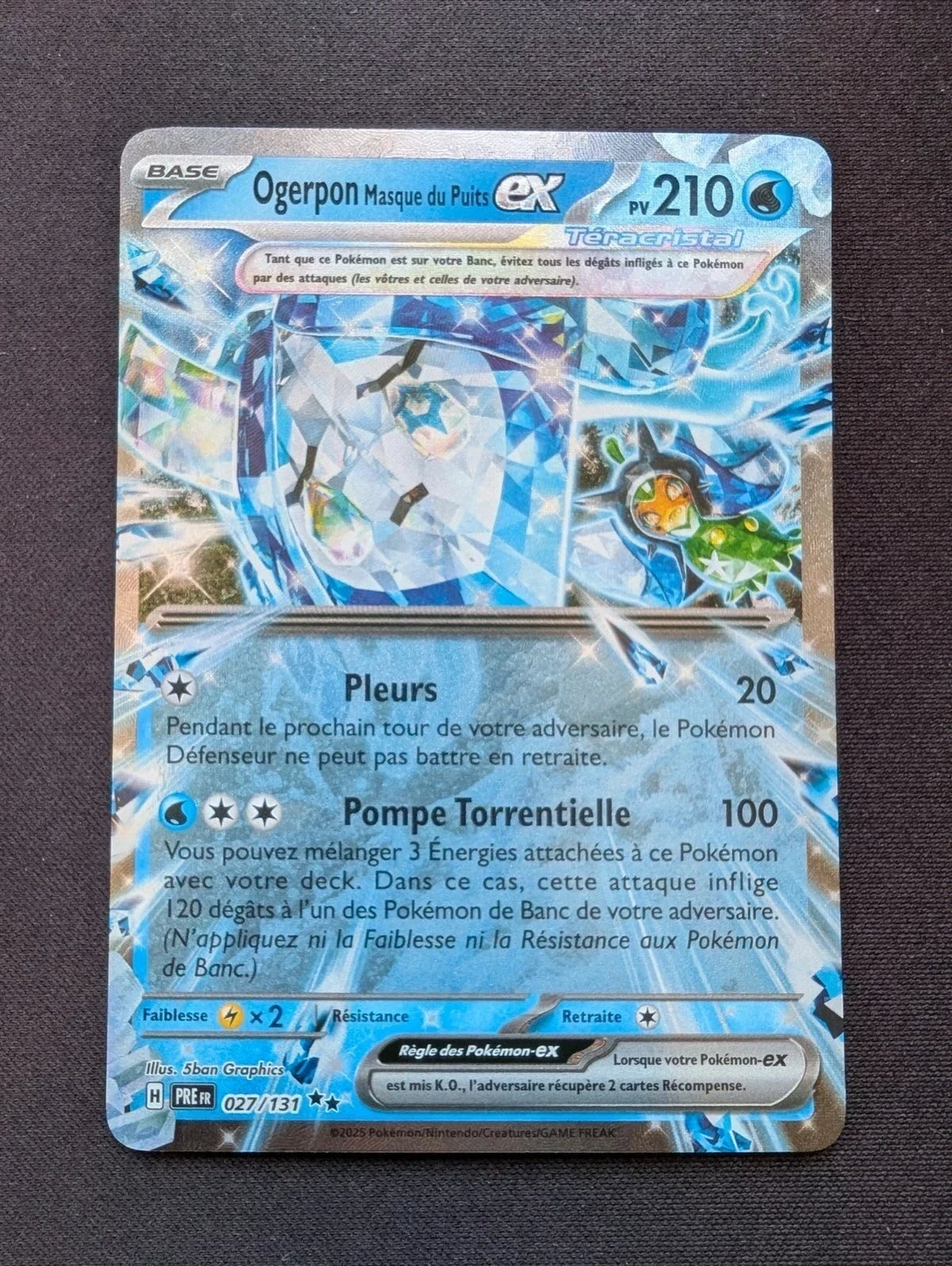 Ogerpon Masque du Puits ex 027/131 PRE #CL-252