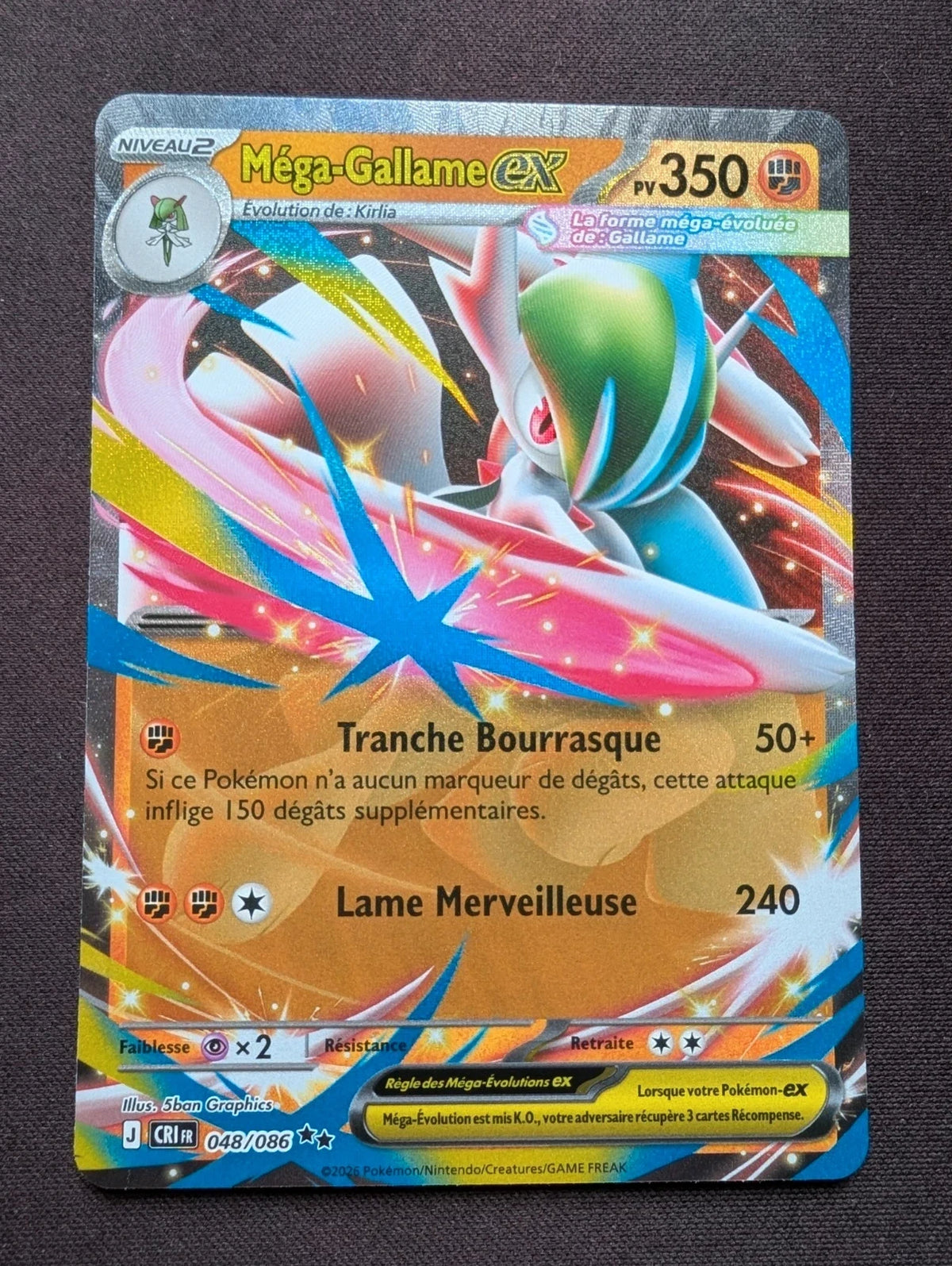 Méga-Gallame ex 048/086 CRI #CL-B43