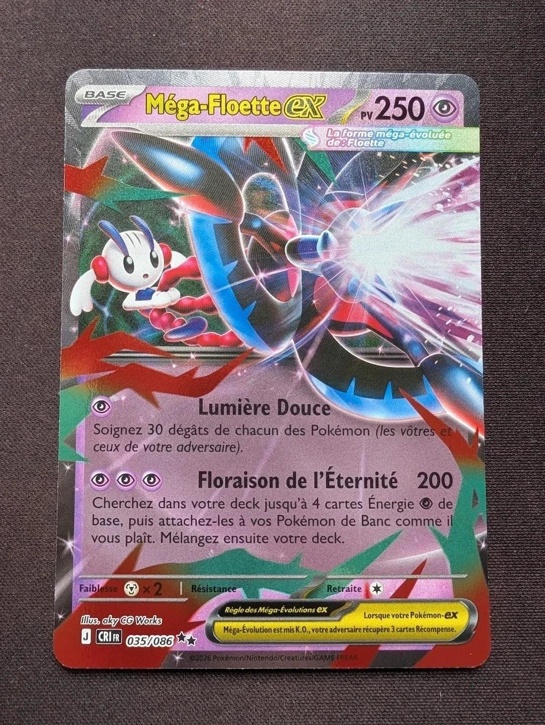 Méga-Floette ex 035/086 CRI #CL-24-4