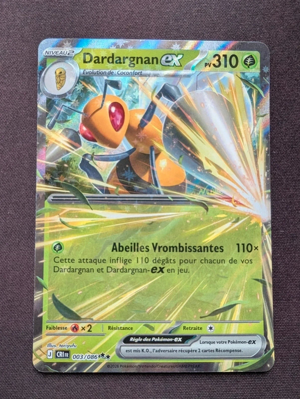 Dardargnan ex 003/086 CRI #CL-24-4