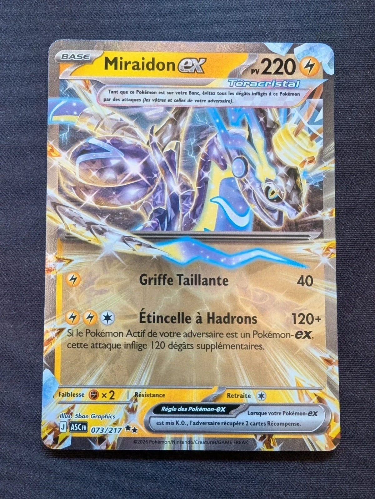 Miraidon ex 073/217 ASC #CL-252
