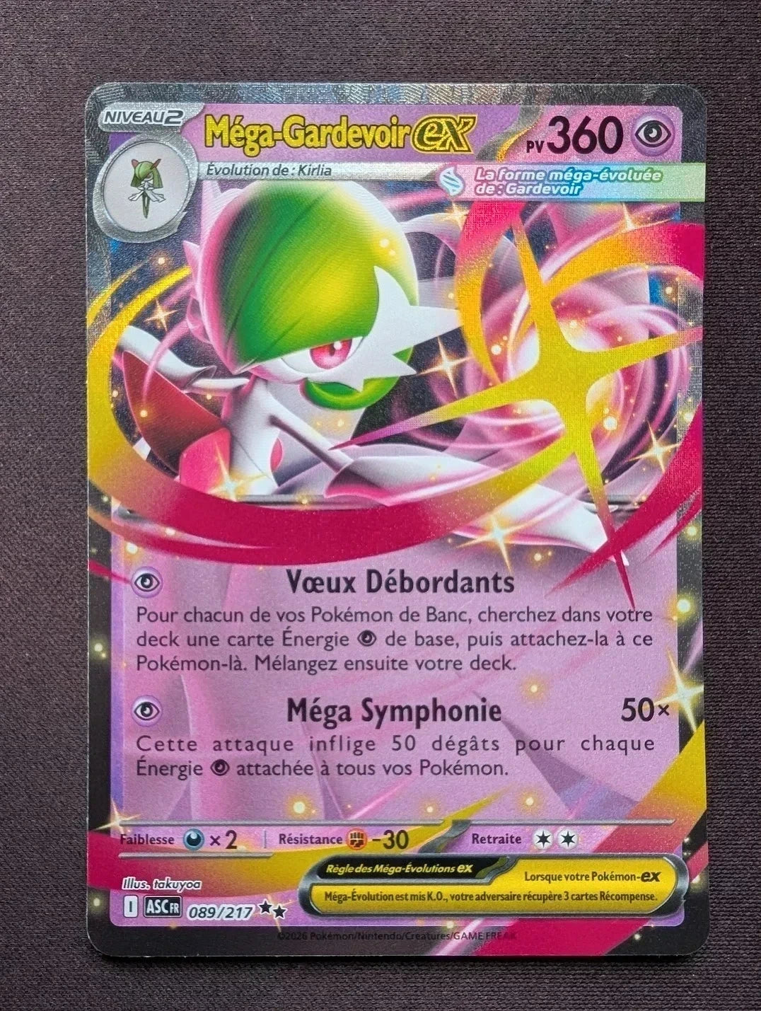 Méga-Gardevoir ex 089/217 ASC #CL-252