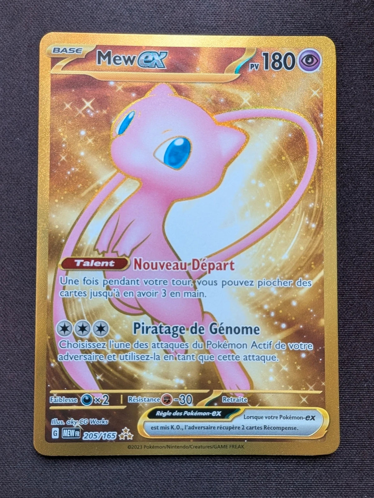 Mew ex 205/165 MEW #CL-70