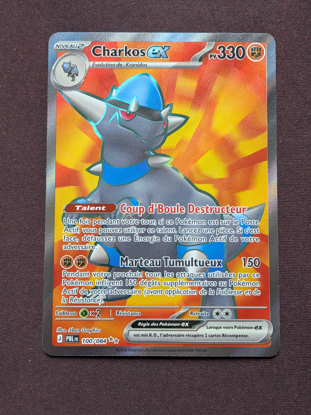 Charkos-ex 100/084 PBL #CL-A13