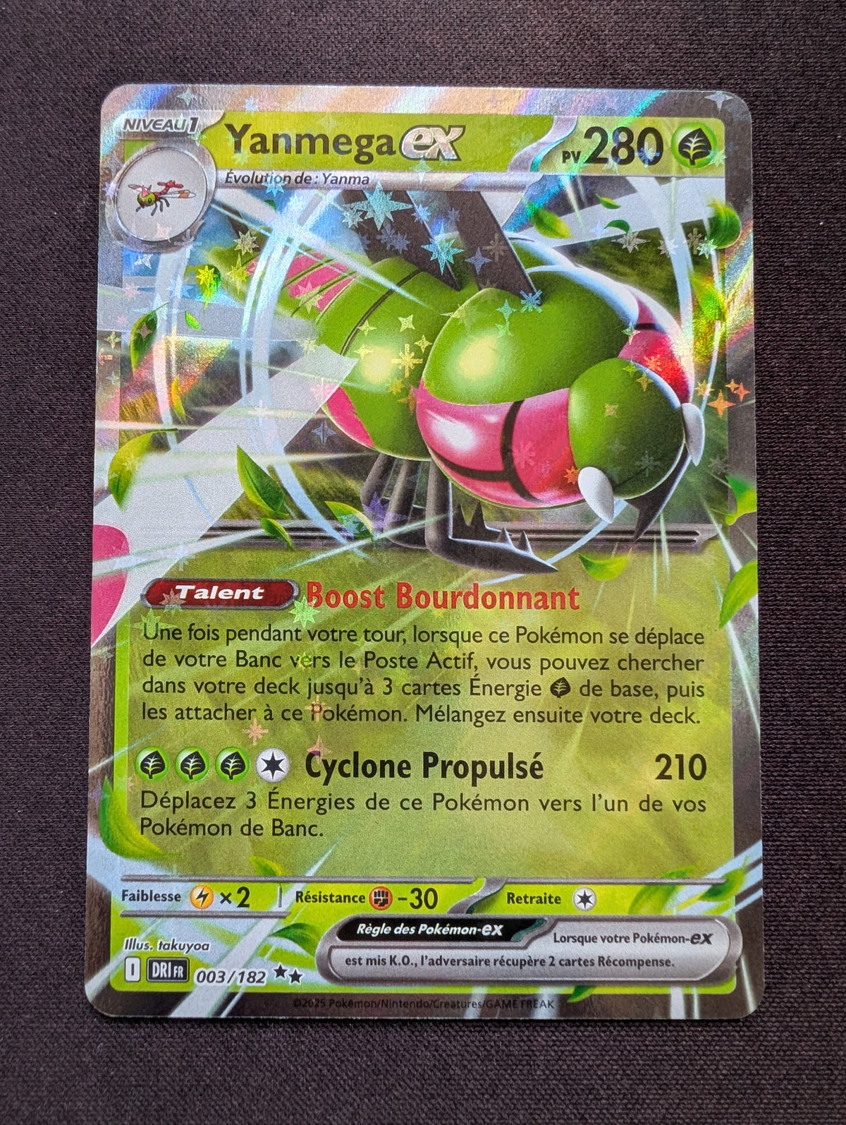 Yanmega ex 003/182 DRI #CL-145