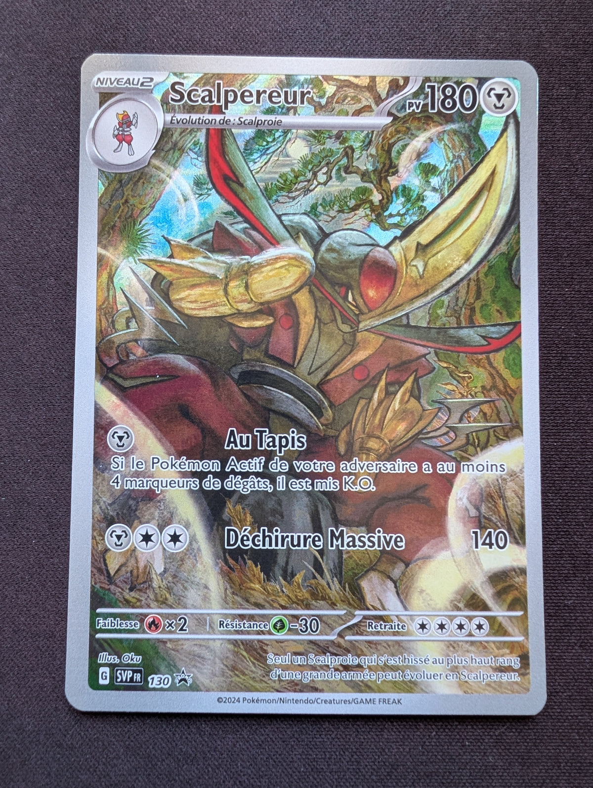 Scalpereur Promo 130 SVP #CL-93