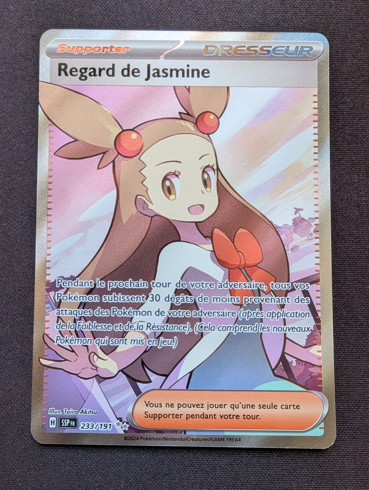 Regard de Jasmine dresseur 233/191 SSP #CL-A36