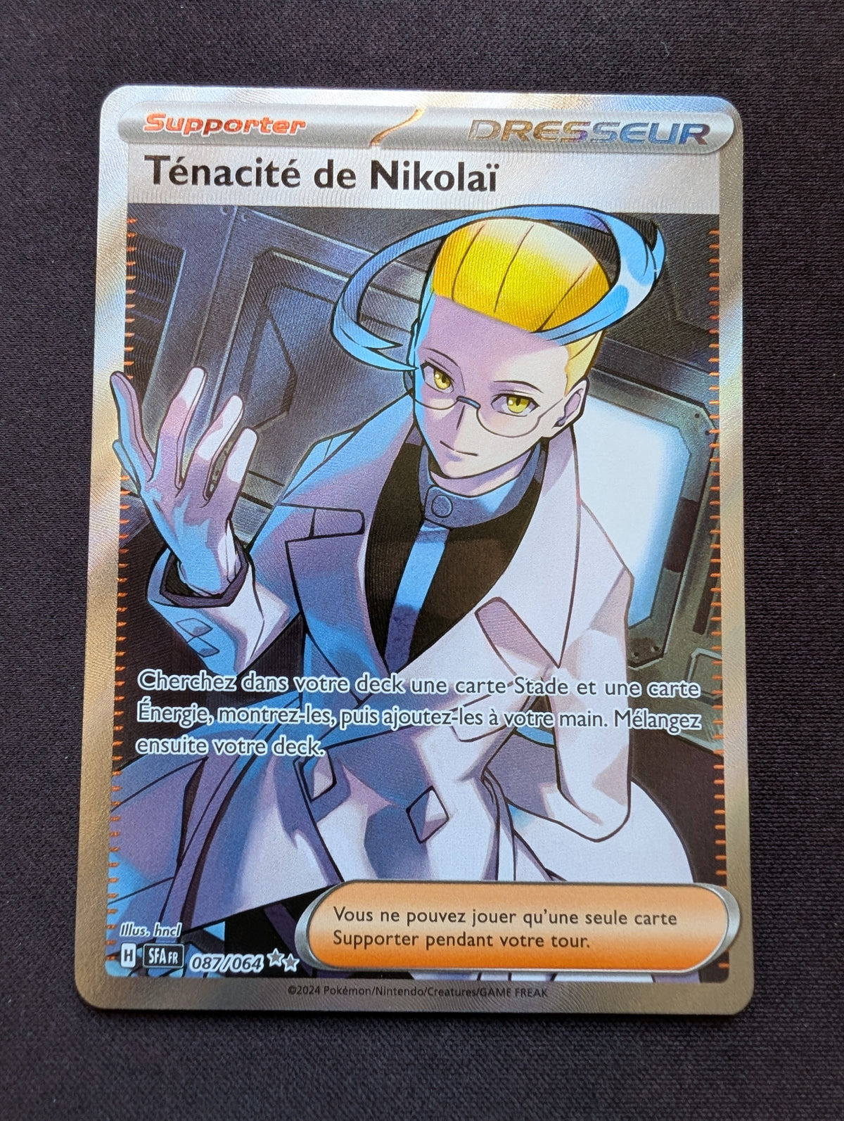 Ténacité de Nikolaï dresseur 087/064 SFA #CL-A38