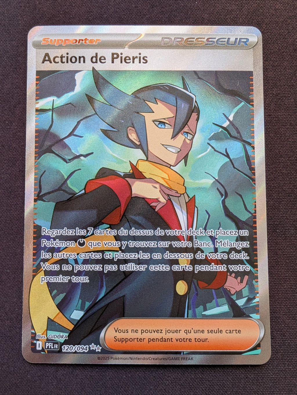Action de Pieris dresseur 120/094 PFL #CL-31-2
