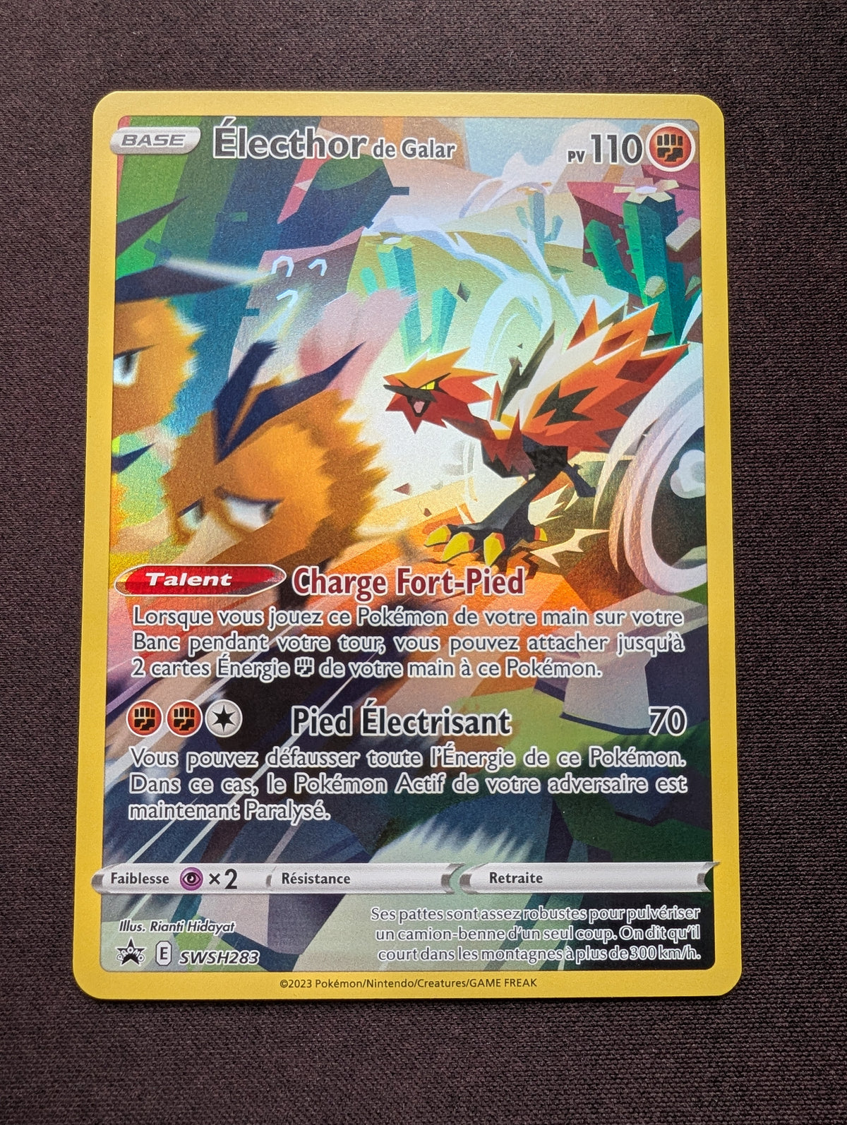 Electhor de Galar Promo SWSH283 #CL-B28