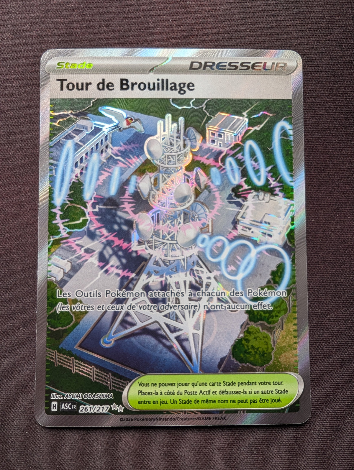 Tour de Brouillage dresseur 261/217 ASC #CL-A43