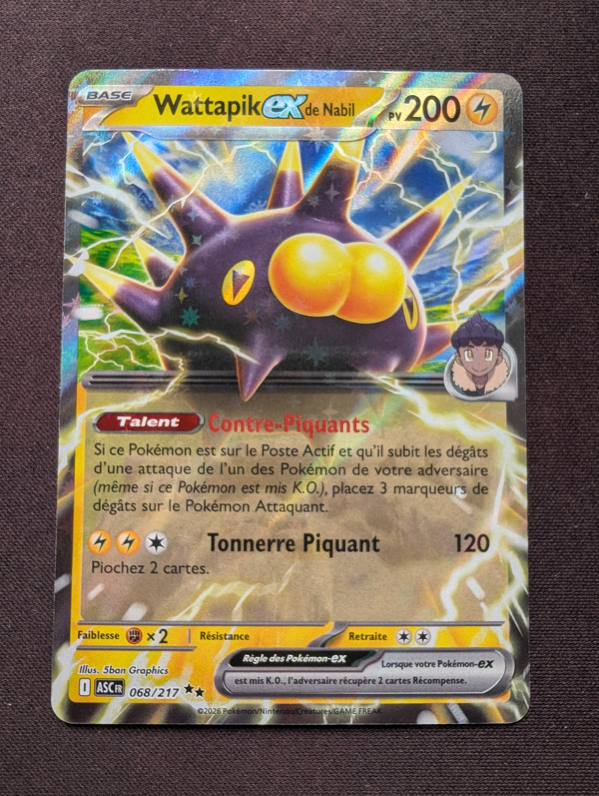 Wattapik ex de Nabil 068/217 ASC #CL-252