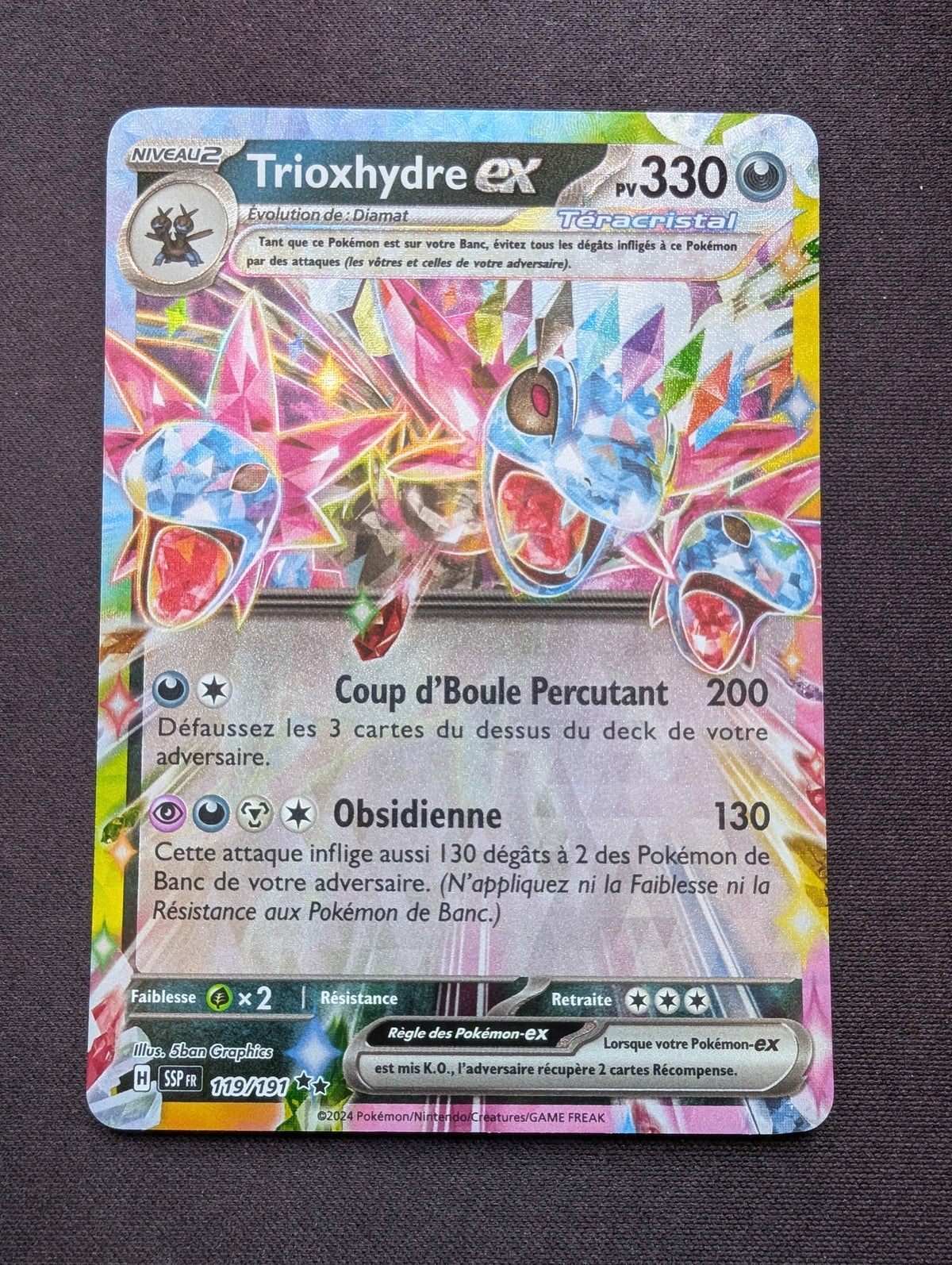 Trioxhydre ex 119/191 SSP #CL-192