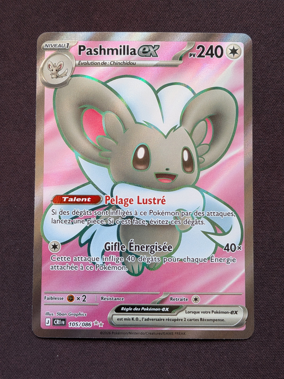 Pashmilla ex 105/086 CRI #CL-E13