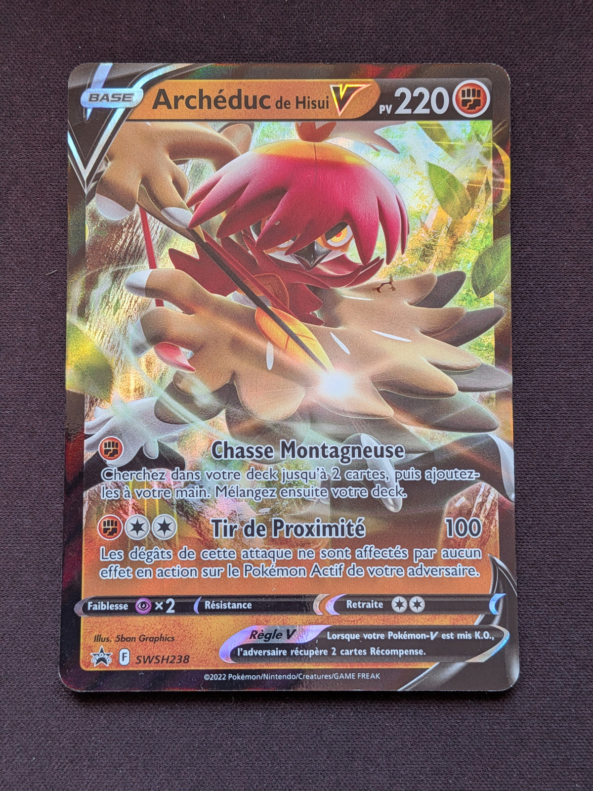 Archéduc de Hisui-V Promo SWSH238 #CL-26-3