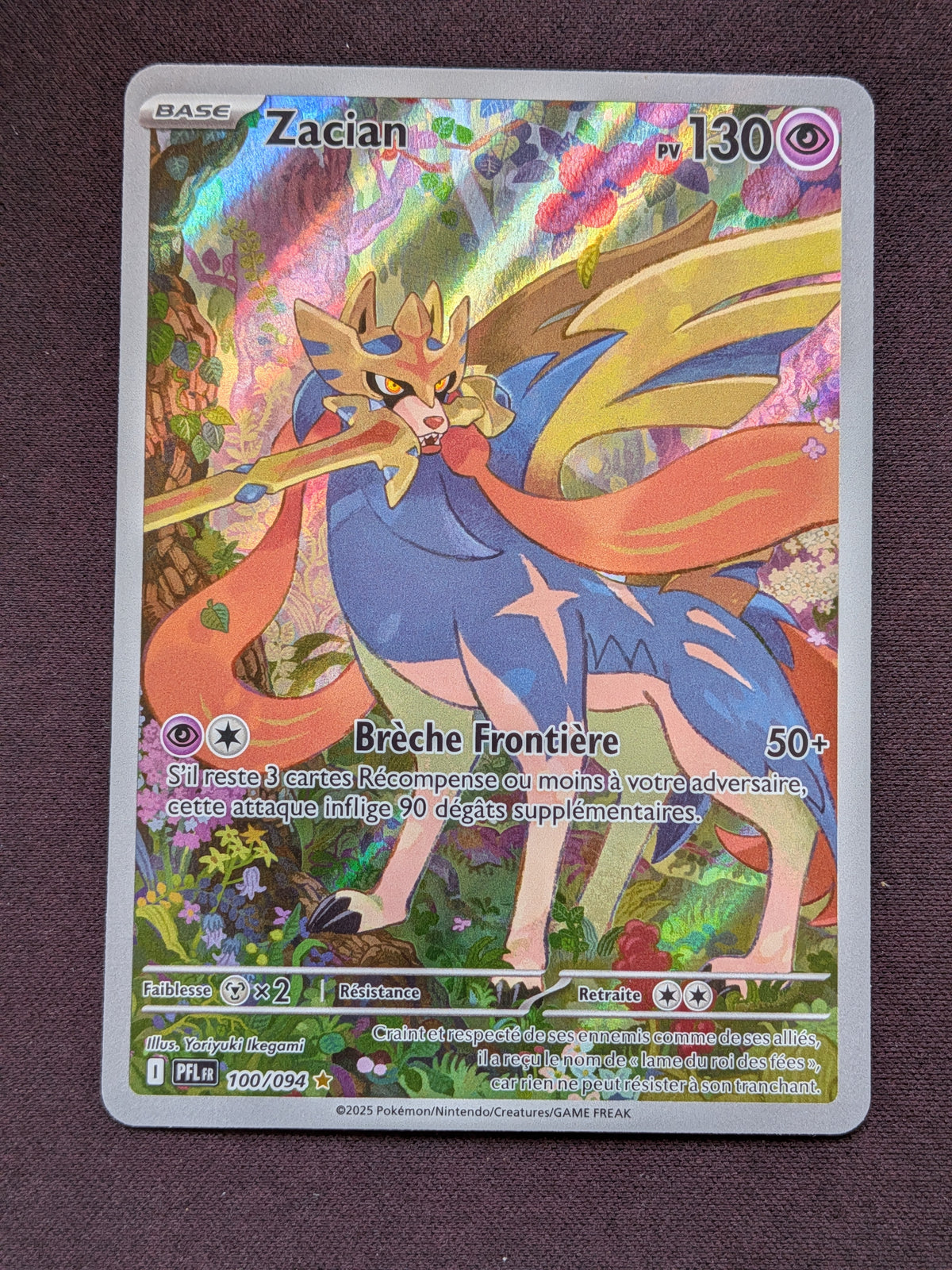 Zacian 100/094 PFL #CL-A15