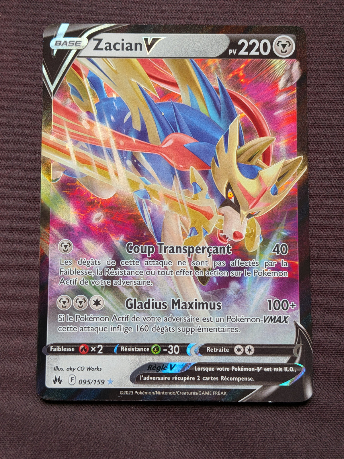 Zacian-V 095/159 #CL-175