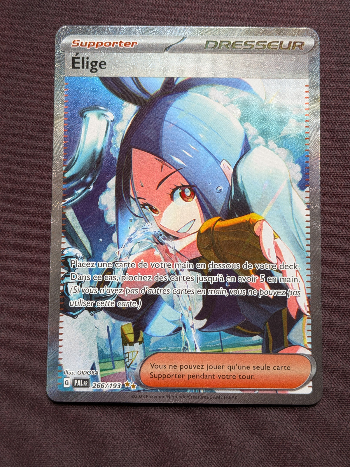 Elige dresseur 266/193 PAL #CL-7