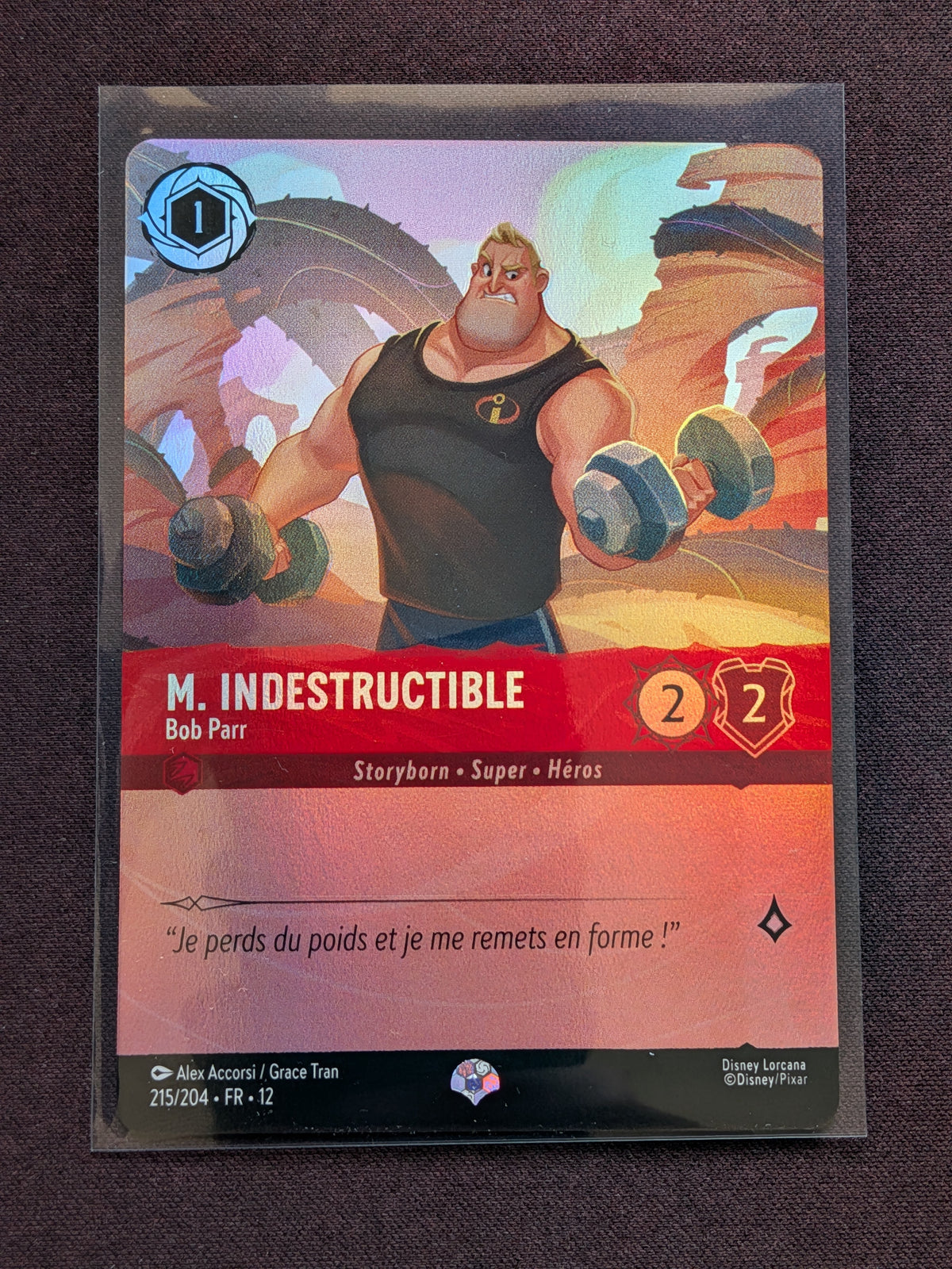 M. Indestructible - Bob Parr 215/204 Chap. 12 #LRC-4
