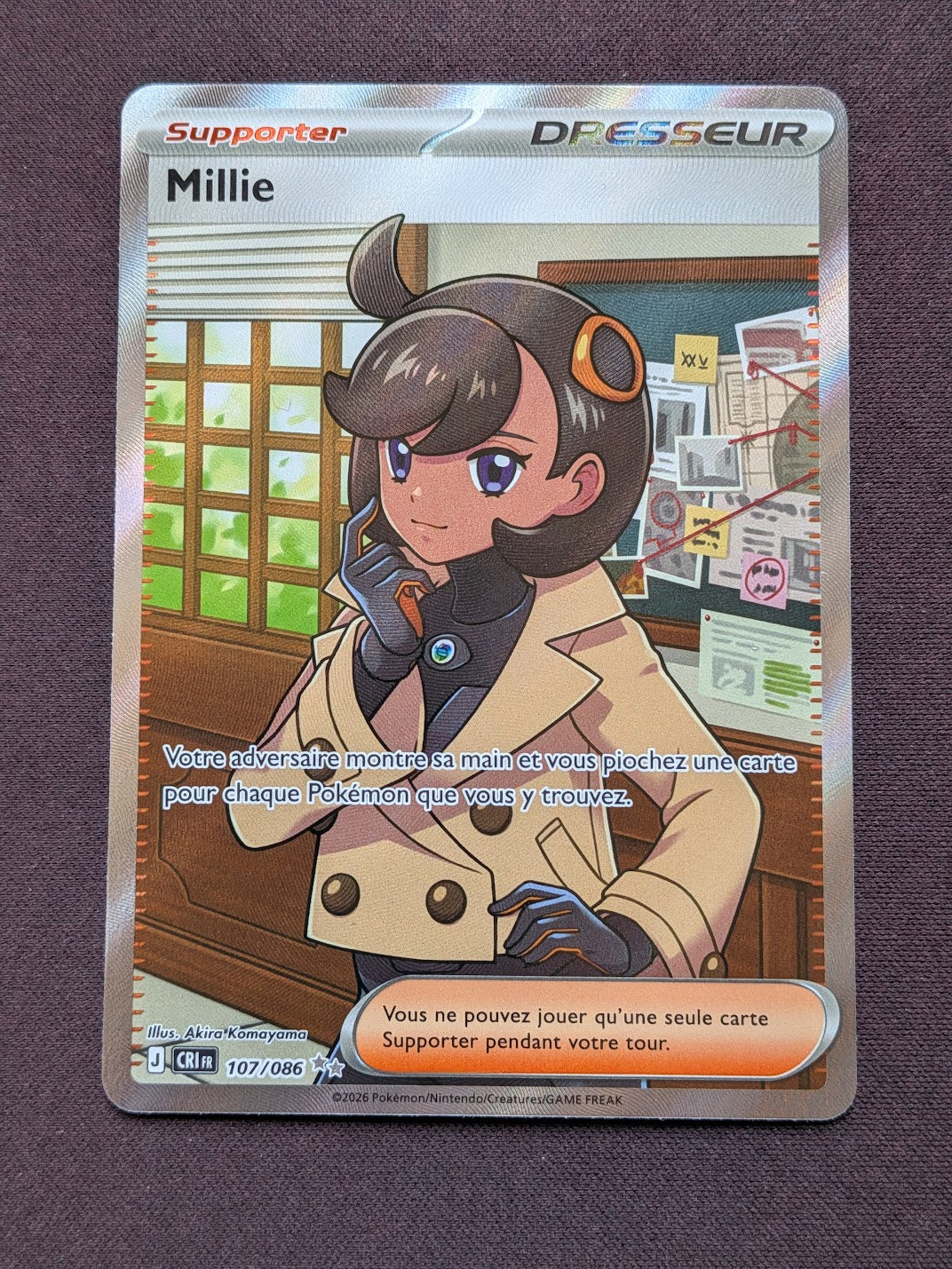 Millie dresseur 107/086 CRI #CL-294