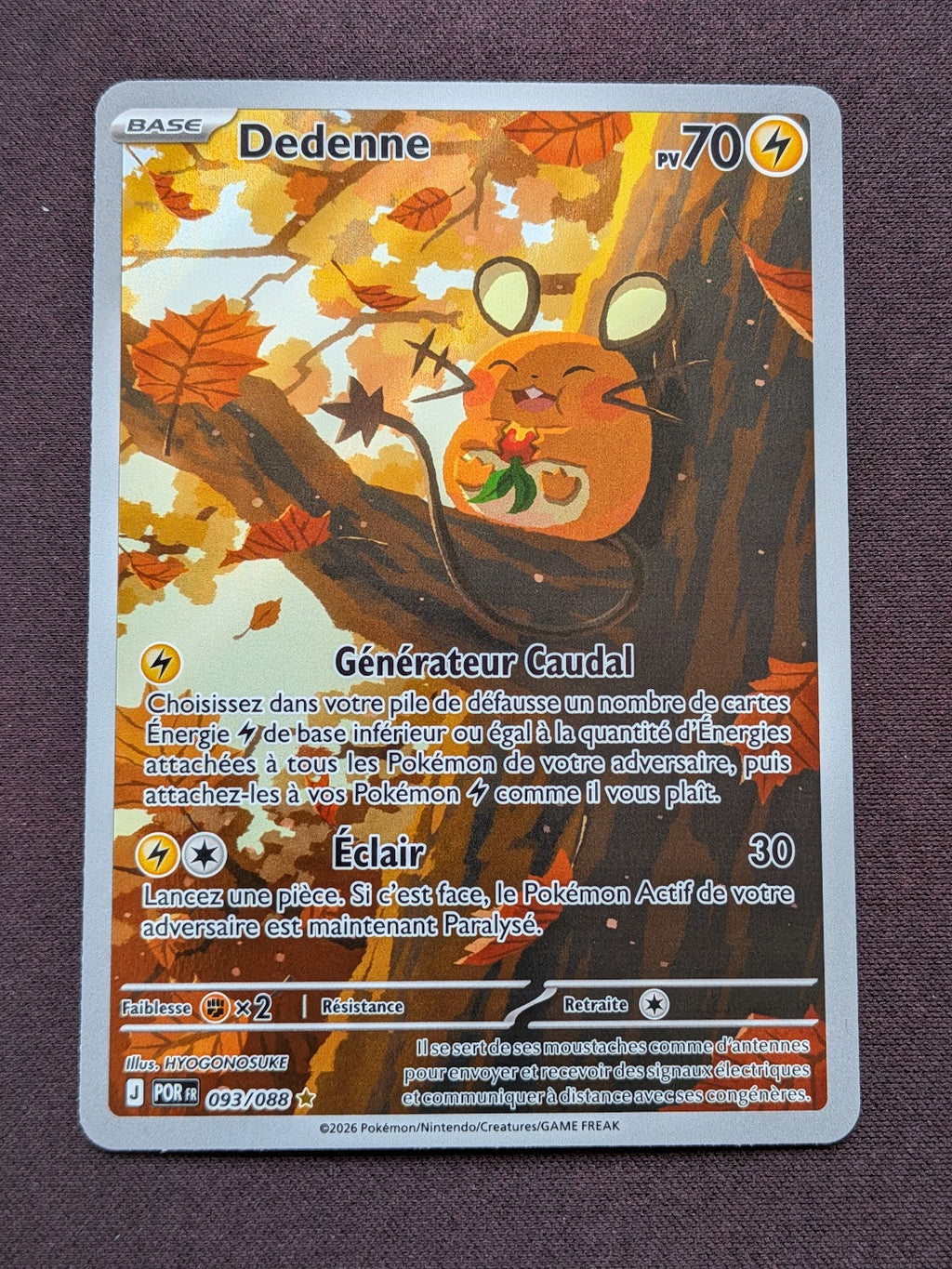 Dedenne 093/088 POR #CL-B33