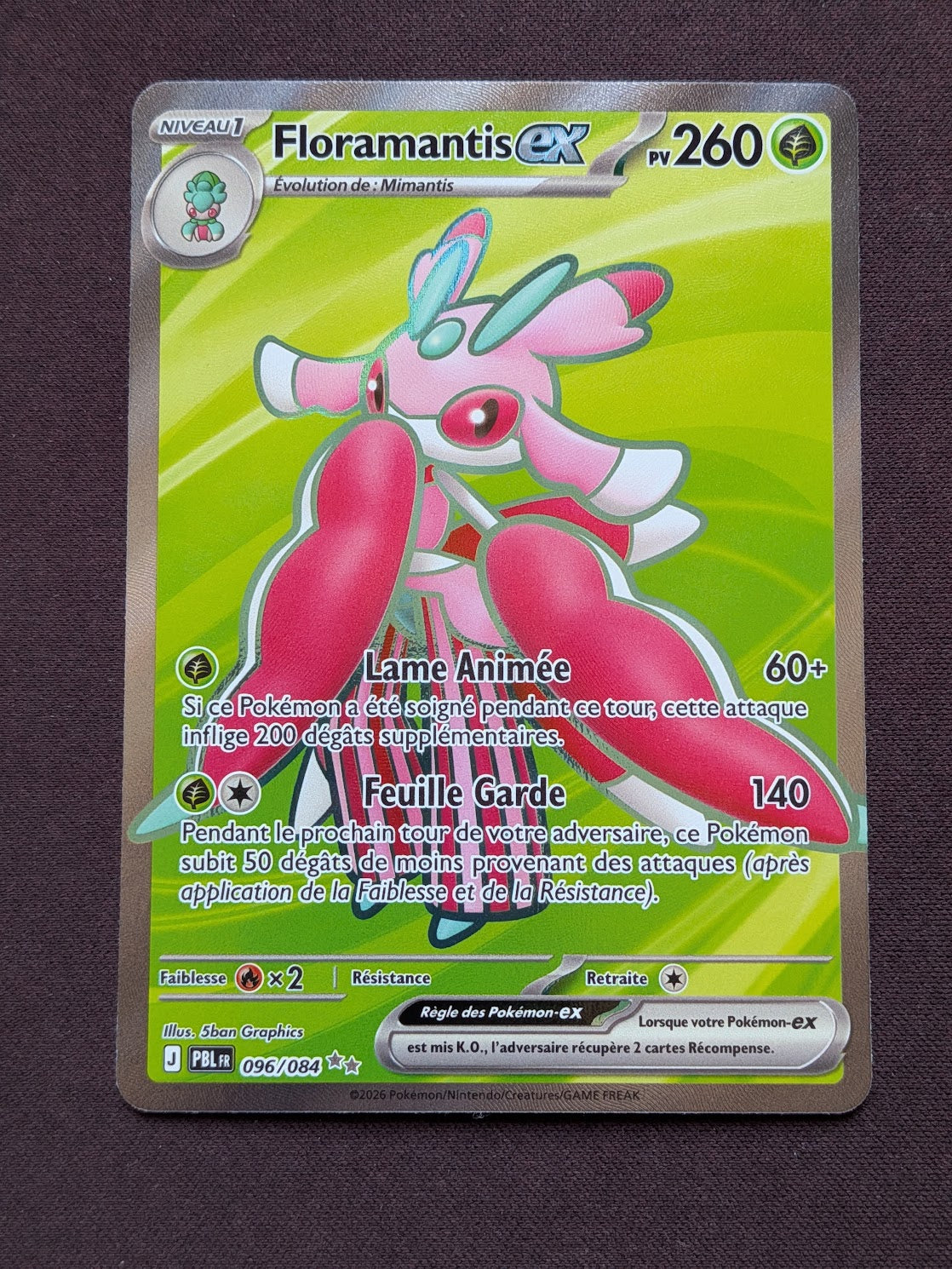 Floramantis ex 096/084 PBL #CL-A34