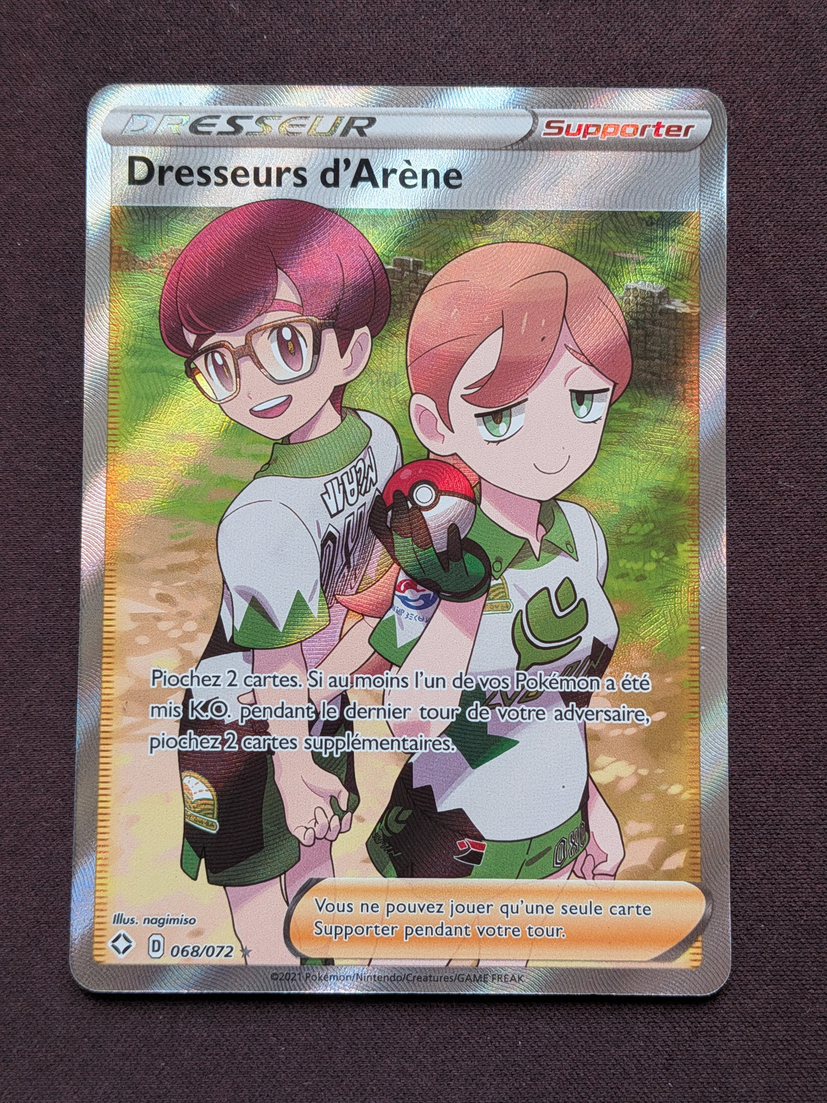 Dresseurs d'Arène dresseur 068/072 #CL-15-2