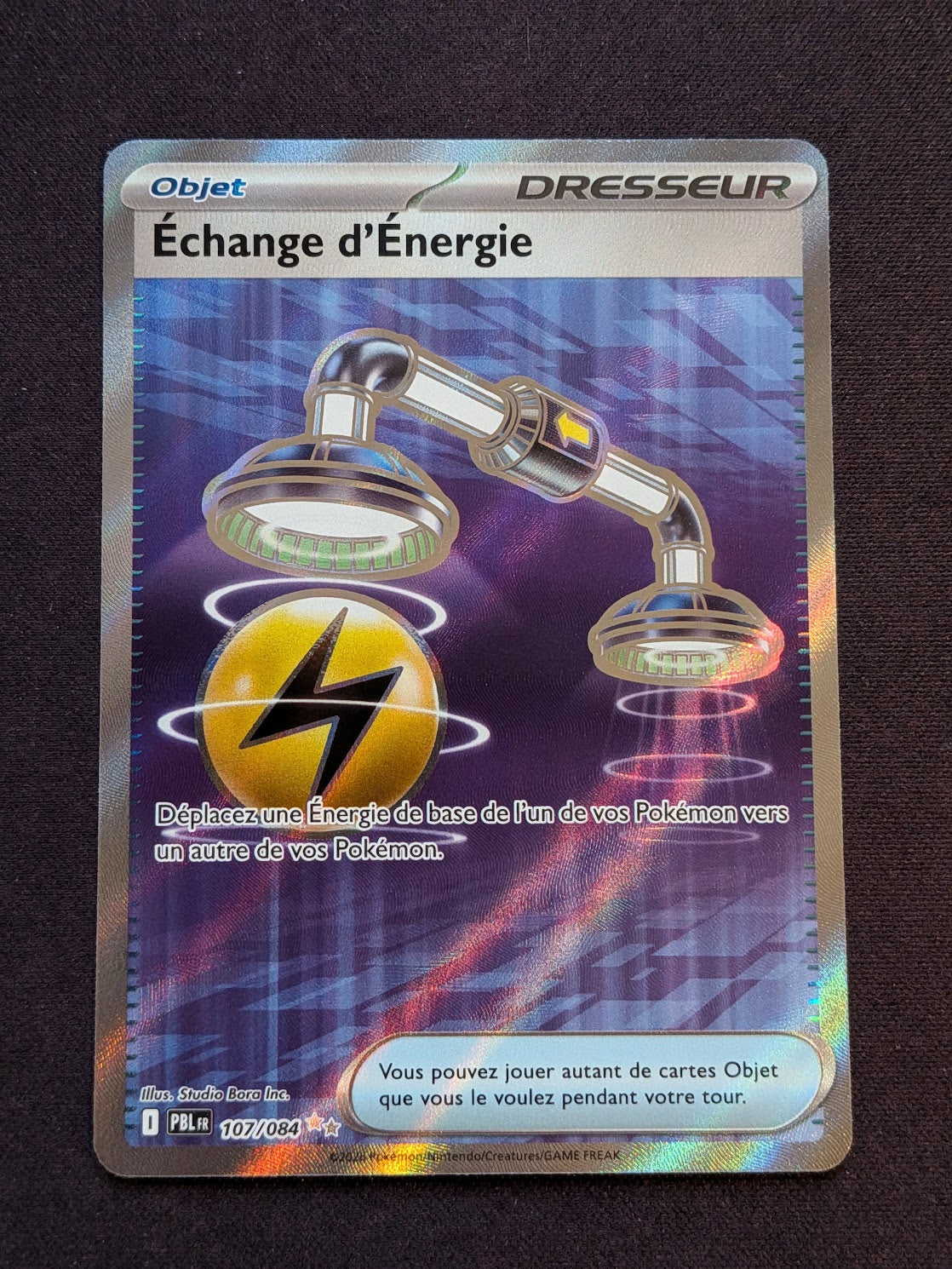 Echange d'Energie dresseur 107/084 PBL #CL-A34