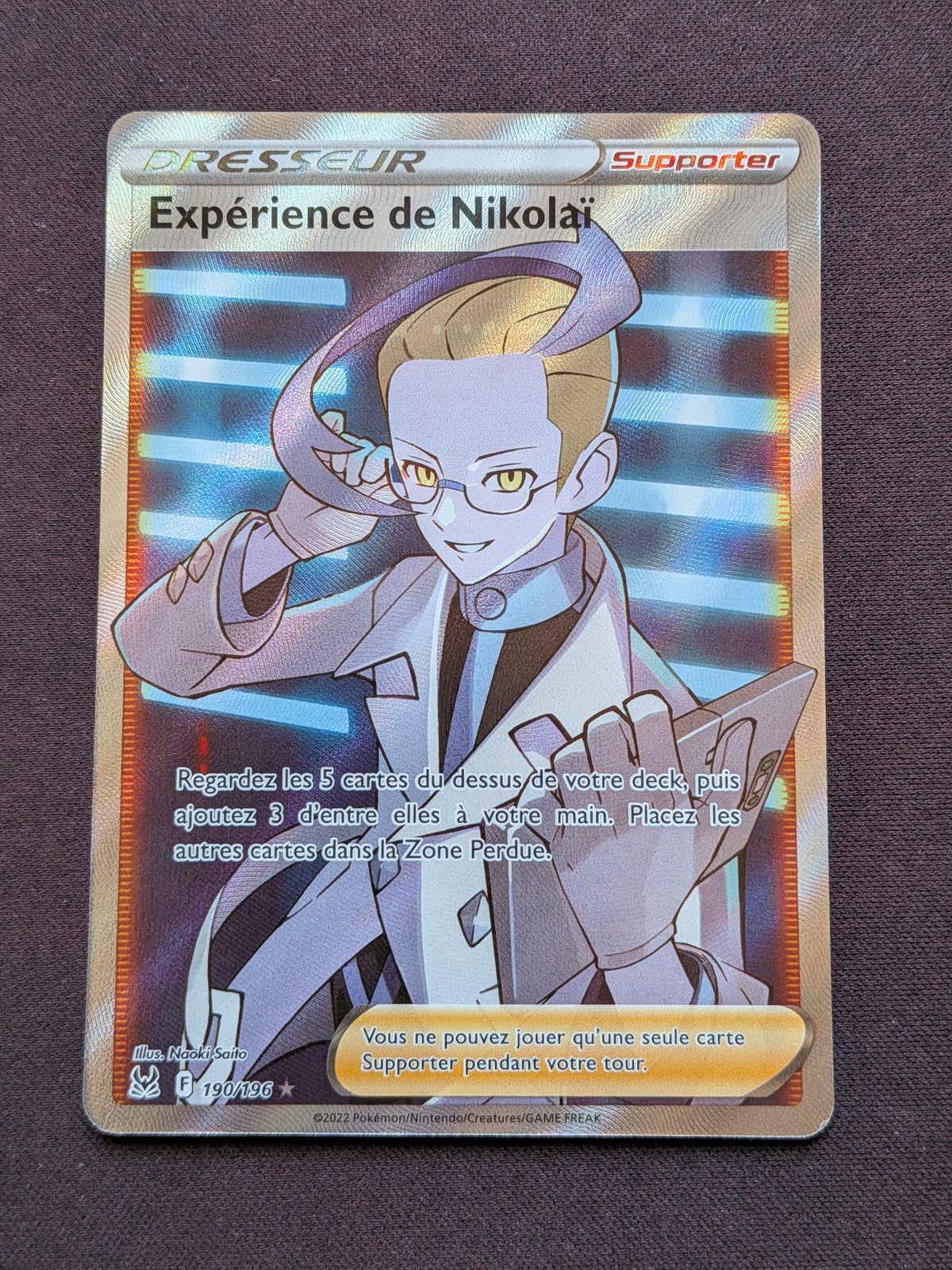 Expérience de Nikolaï dresseur 190/196 #CL192