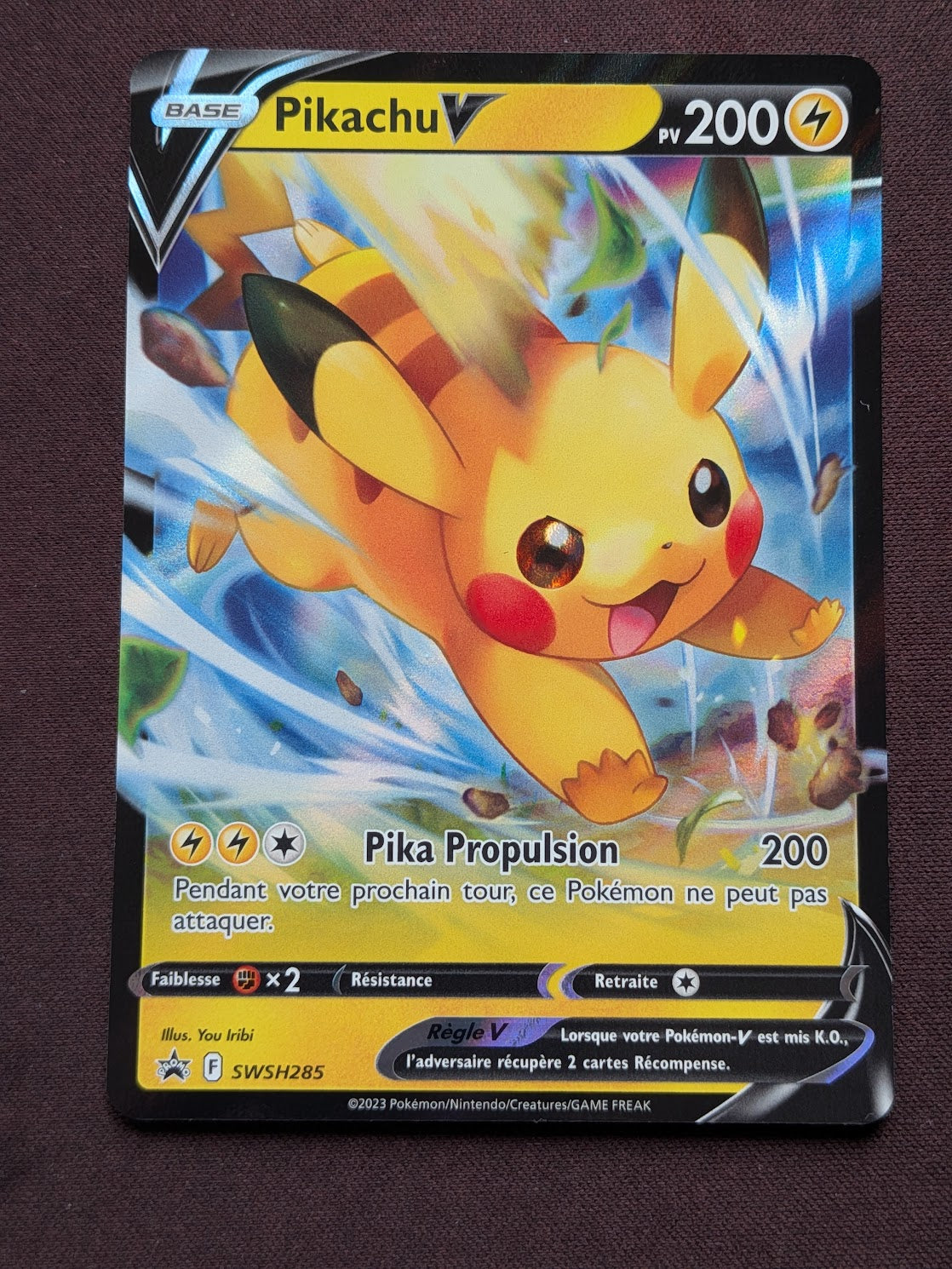Pikachu-V Promo SWSH285 #CL-A145