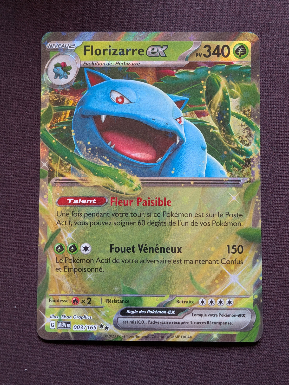 Florizarre ex 003/165 MEW #CL-53