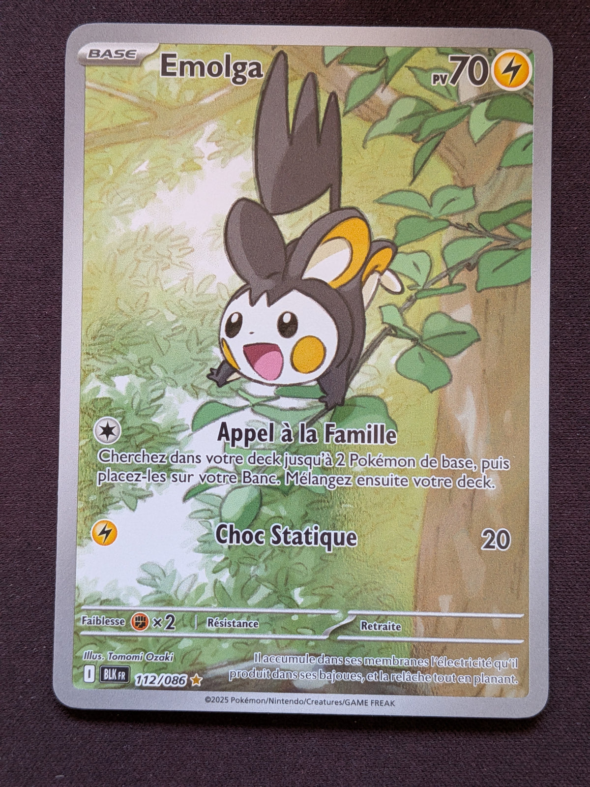 Emolga 112/086 BLK #CL-164