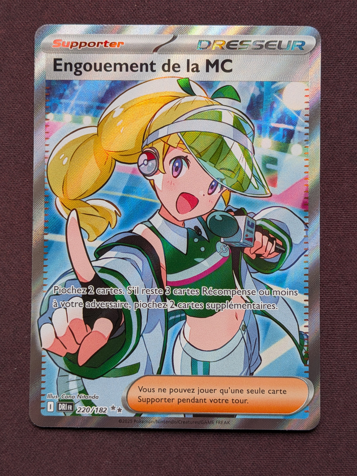 Engouement de la MC dresseur 220/182 DRI #CL-A27
