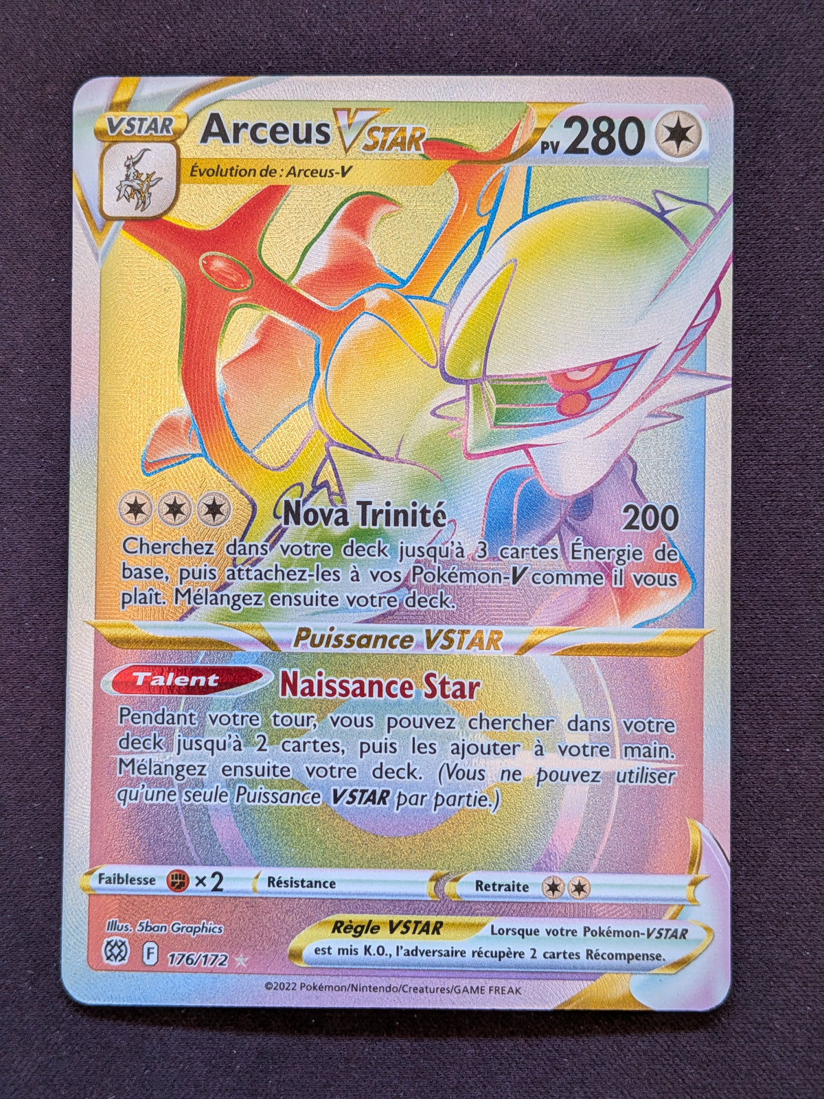 Arceus-VSTAR 176/172 #CL-A92