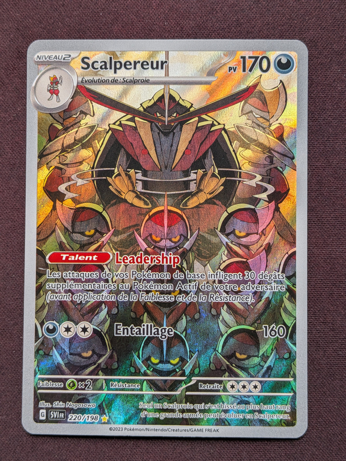 Scalpereur 220/198 SVI #CL-248