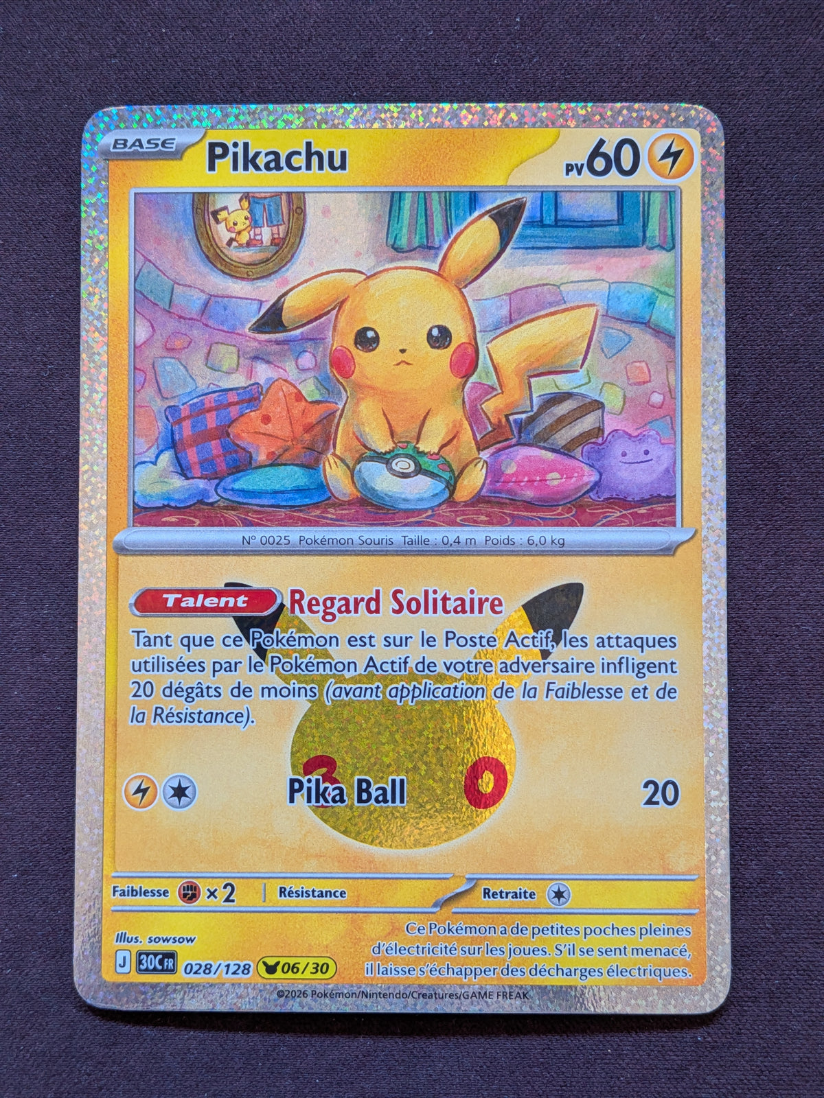 Pikachu 06 028/128 30C #CL-B36