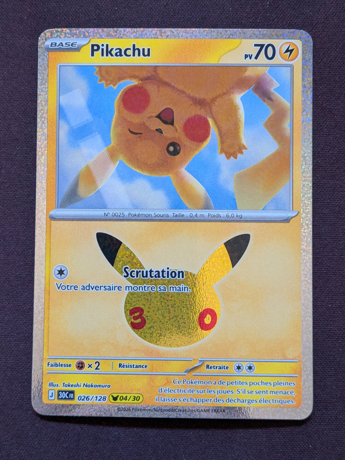 Pikachu 04 026/128 30C #CL-51