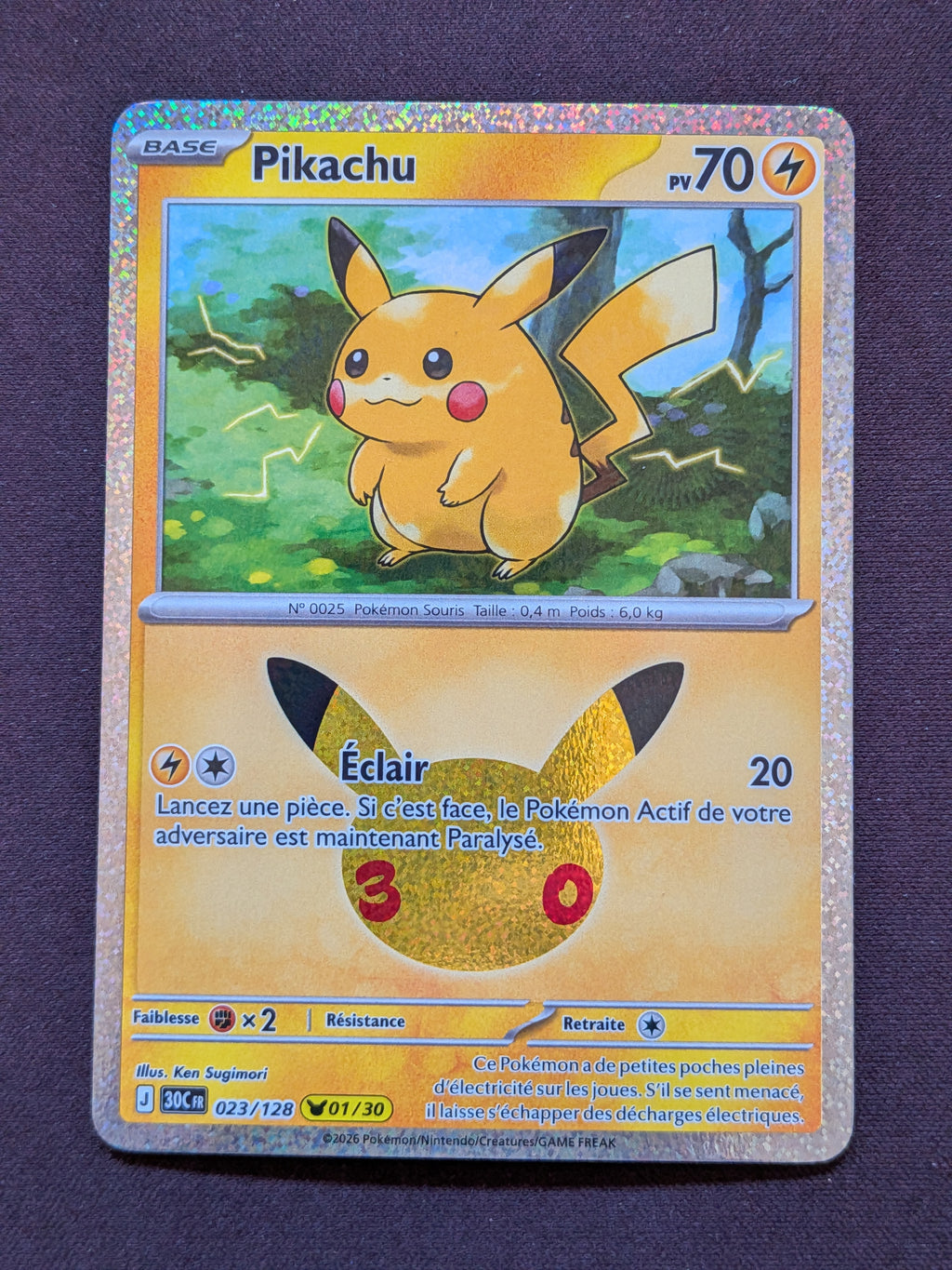Pikachu 01 023/128 30C #CL-B22