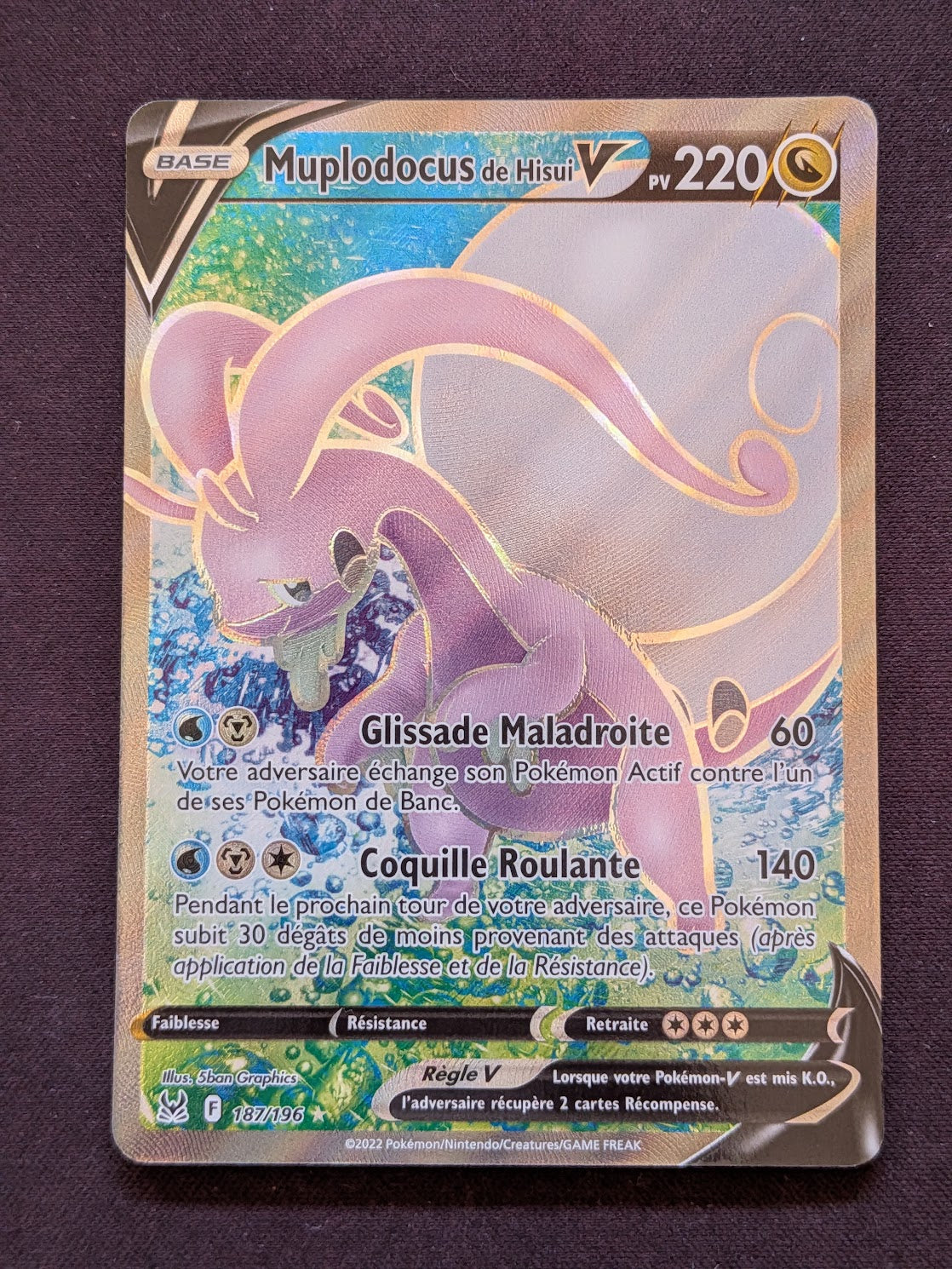 Muplodocus de Hisui-V 187/196 #CL-B13