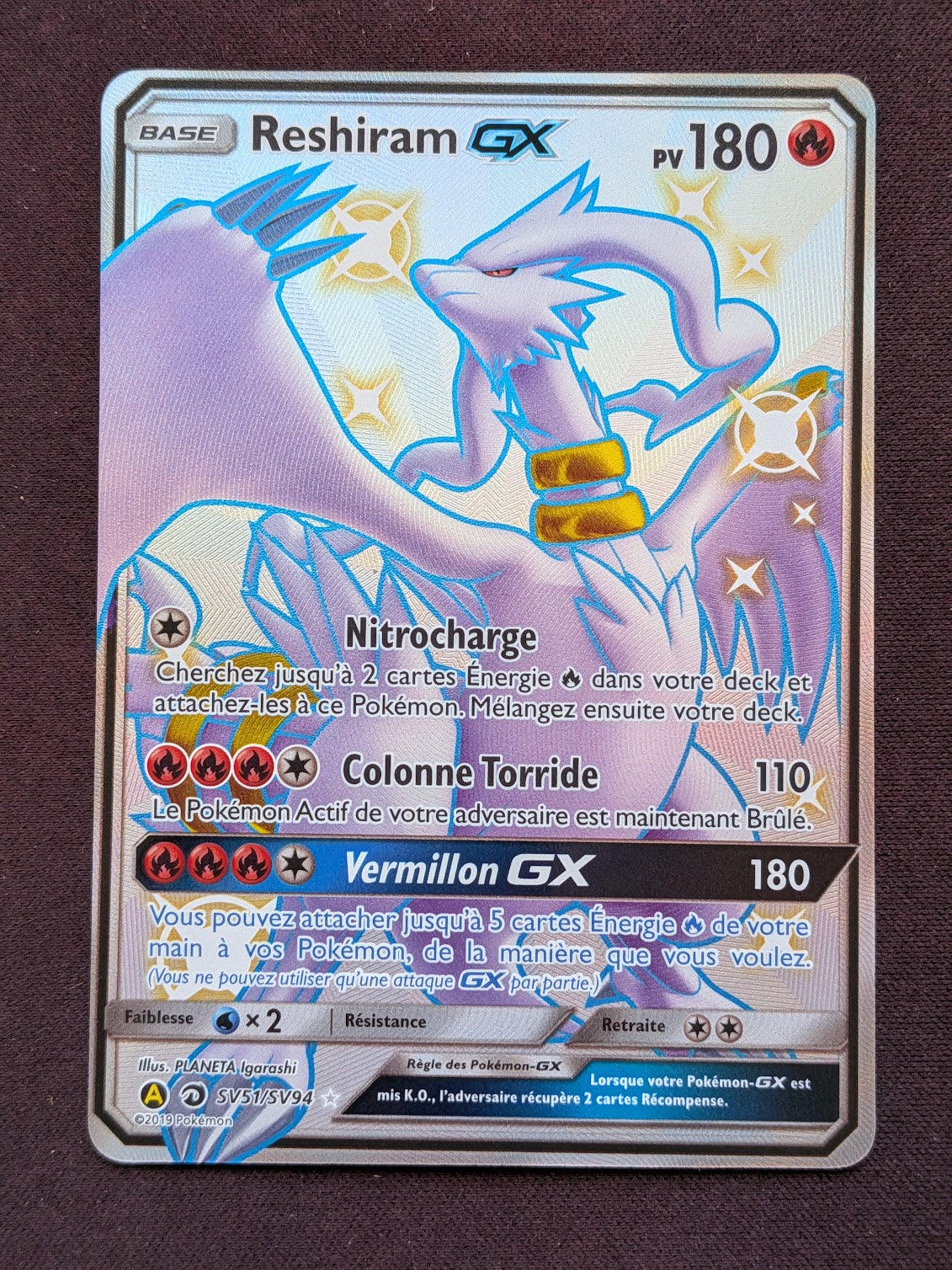 Reshiram-GX sv51/sv94 #CL-63