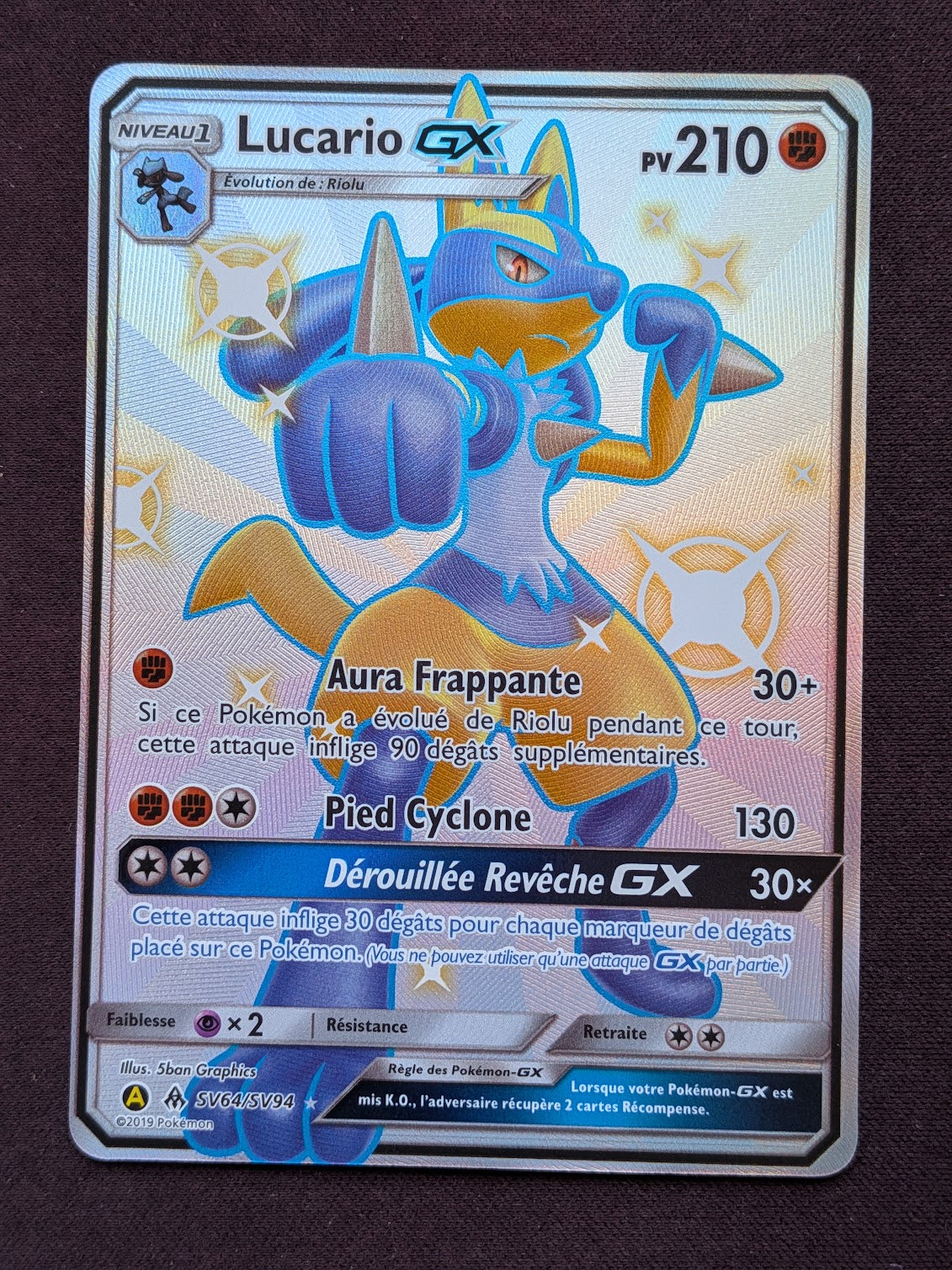 Lucario-GX sv64/sv94 #CL-63