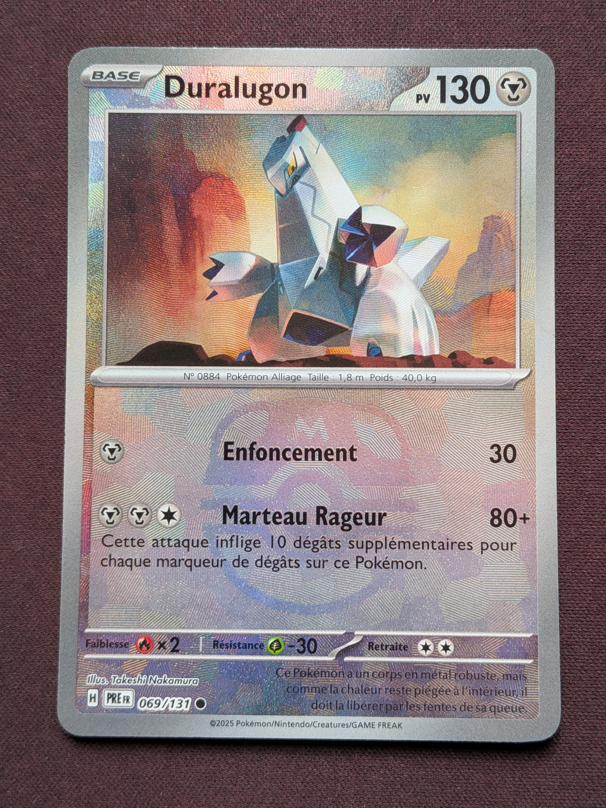 Duralugon reverse Masterball 069/131 PRE #CL-93