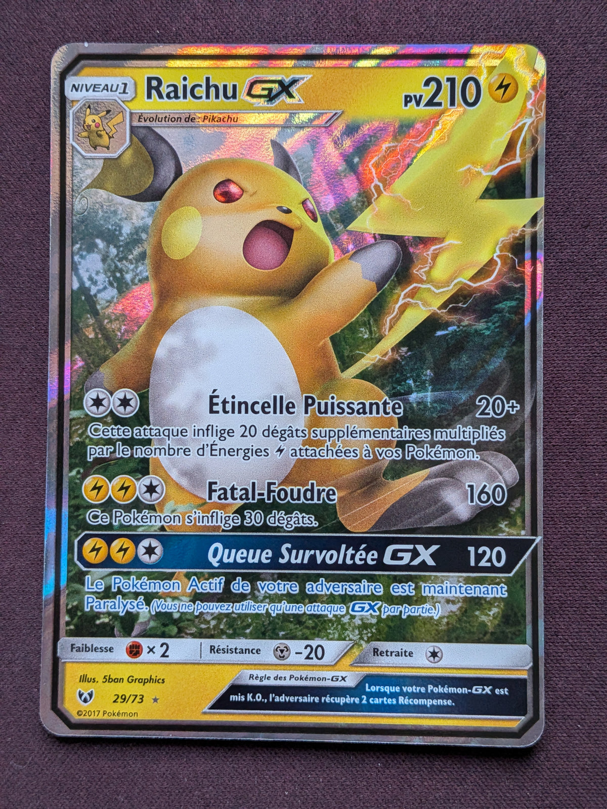 Raichu GX 29/73 #CL-B28
