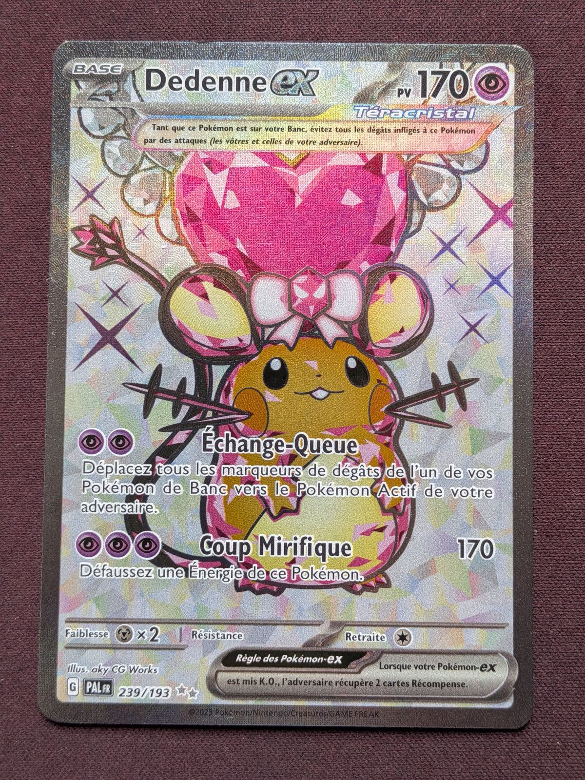 Dedenne ex 239/193 PAL #CL-B8
