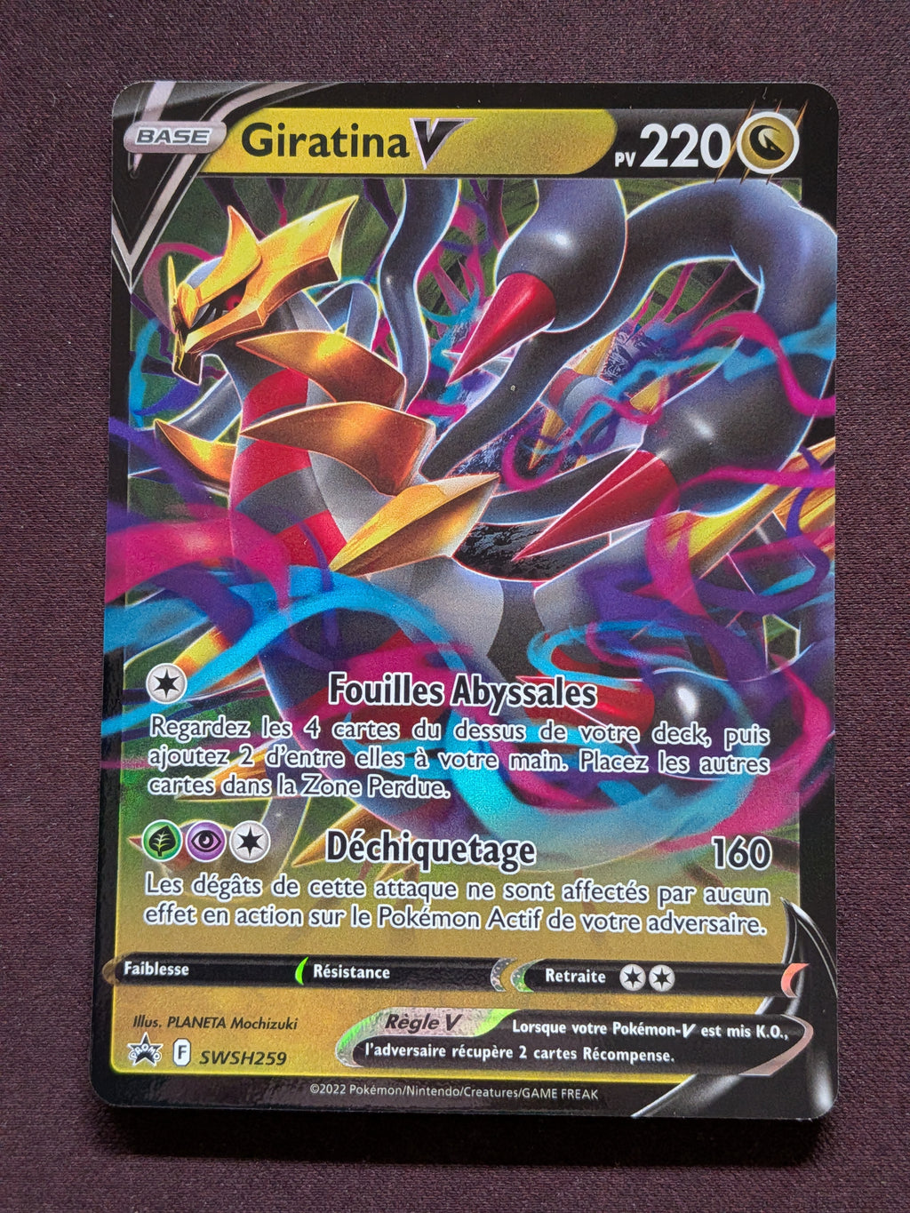 Giratina-V SWSH259 Promo #CL-63